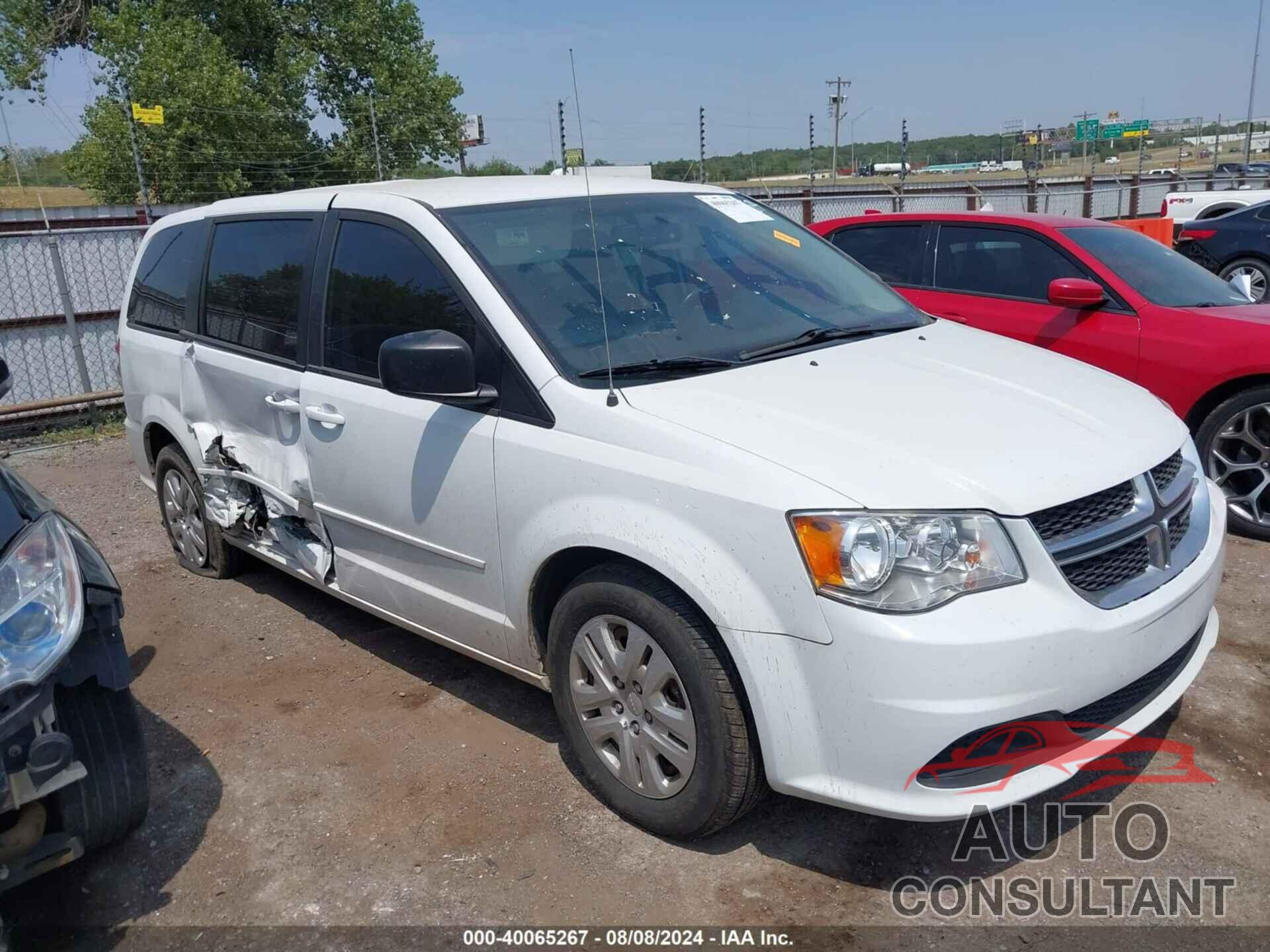 DODGE GRAND CARAVAN 2016 - 2C4RDGBG6GR259557