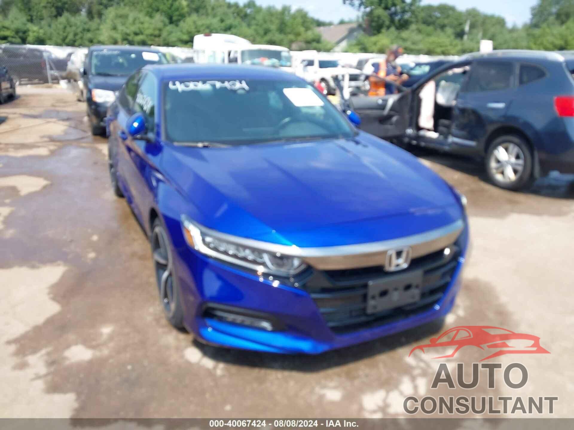 HONDA ACCORD 2018 - 1HGCV1F33JA253946