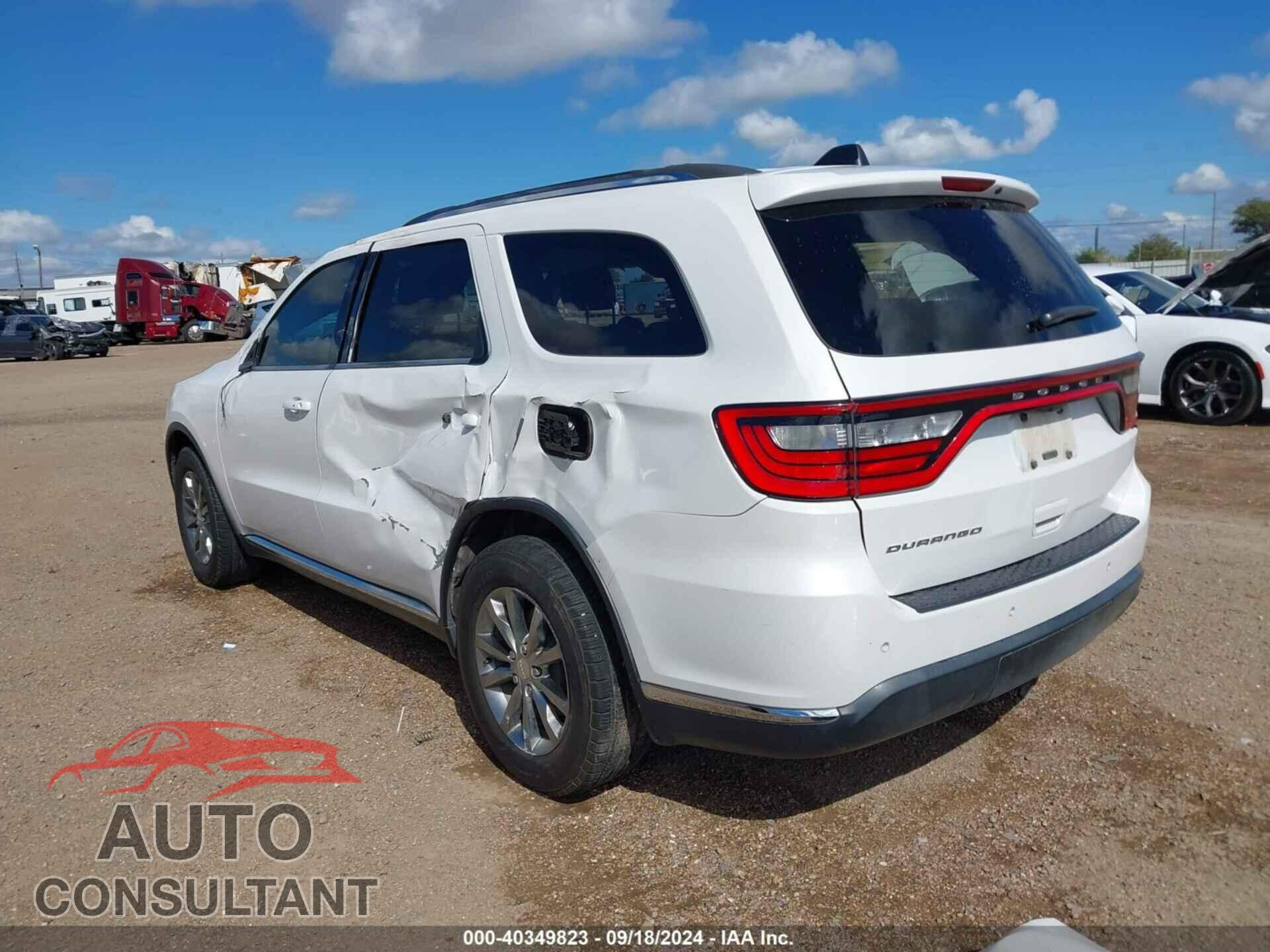 DODGE DURANGO 2018 - 1C4RDHAG5JC186186
