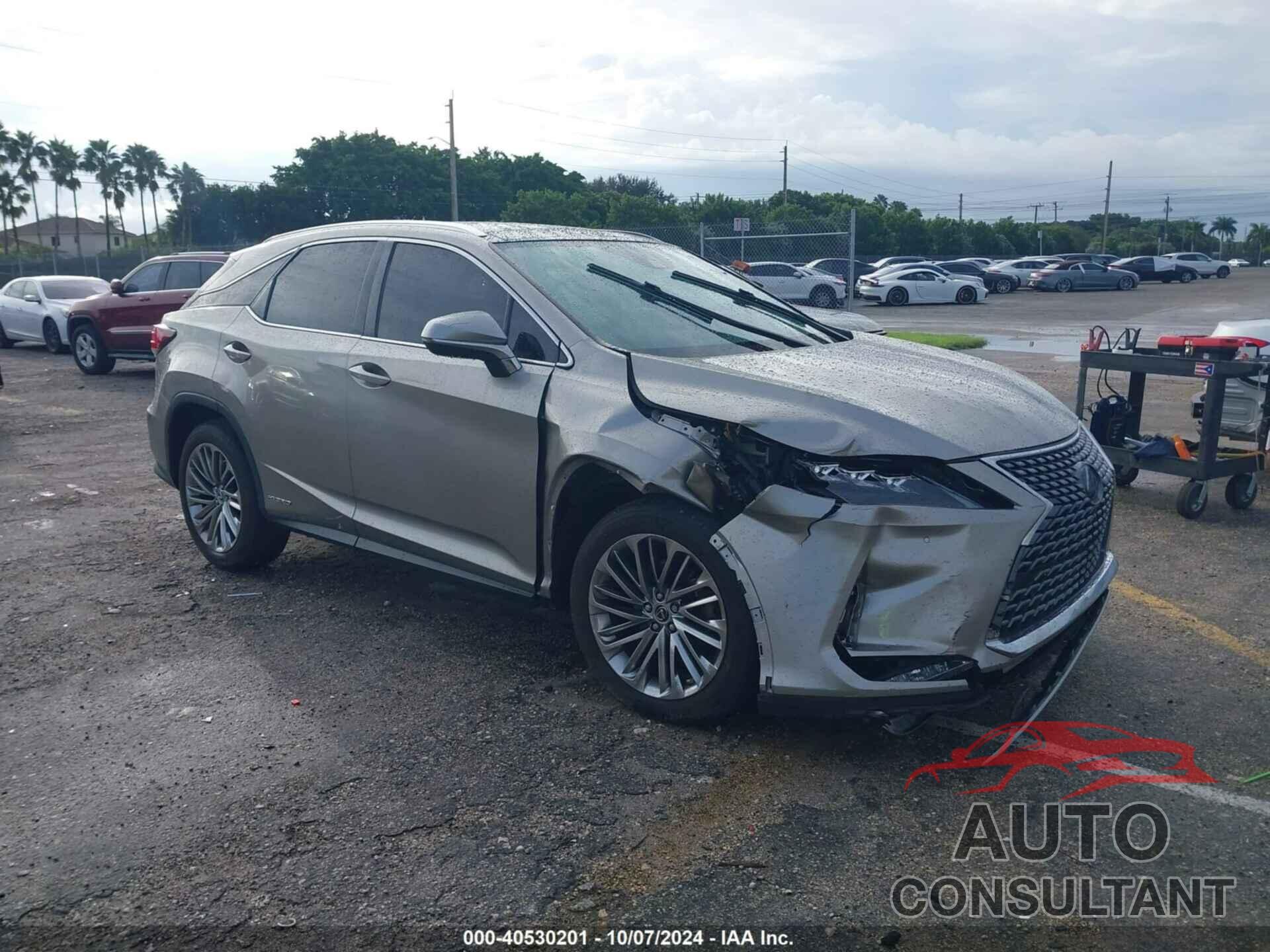 LEXUS RX 2020 - 2T2JGMDA1LC043391