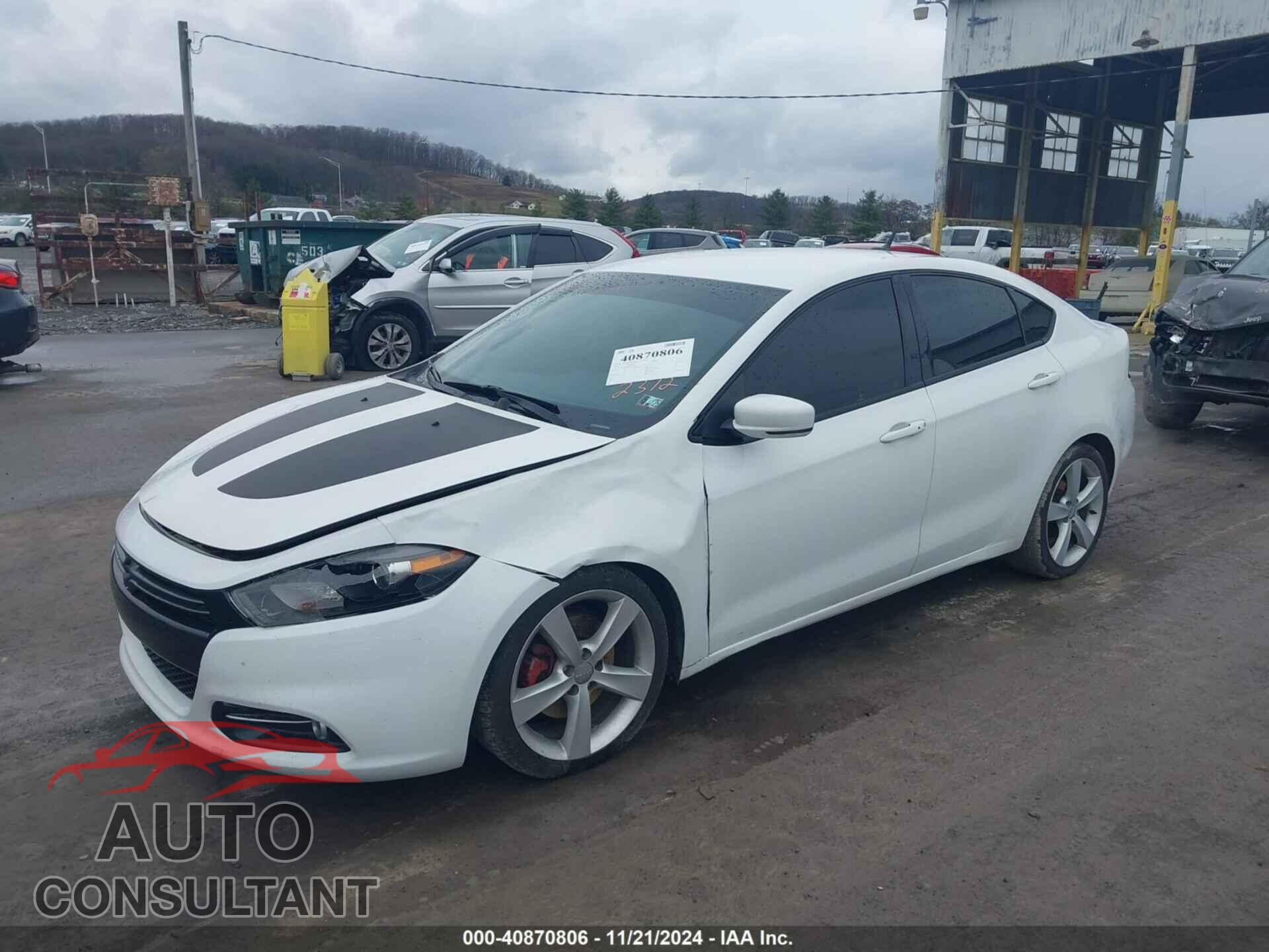 DODGE DART 2014 - 1C3CDFEB3ED722372