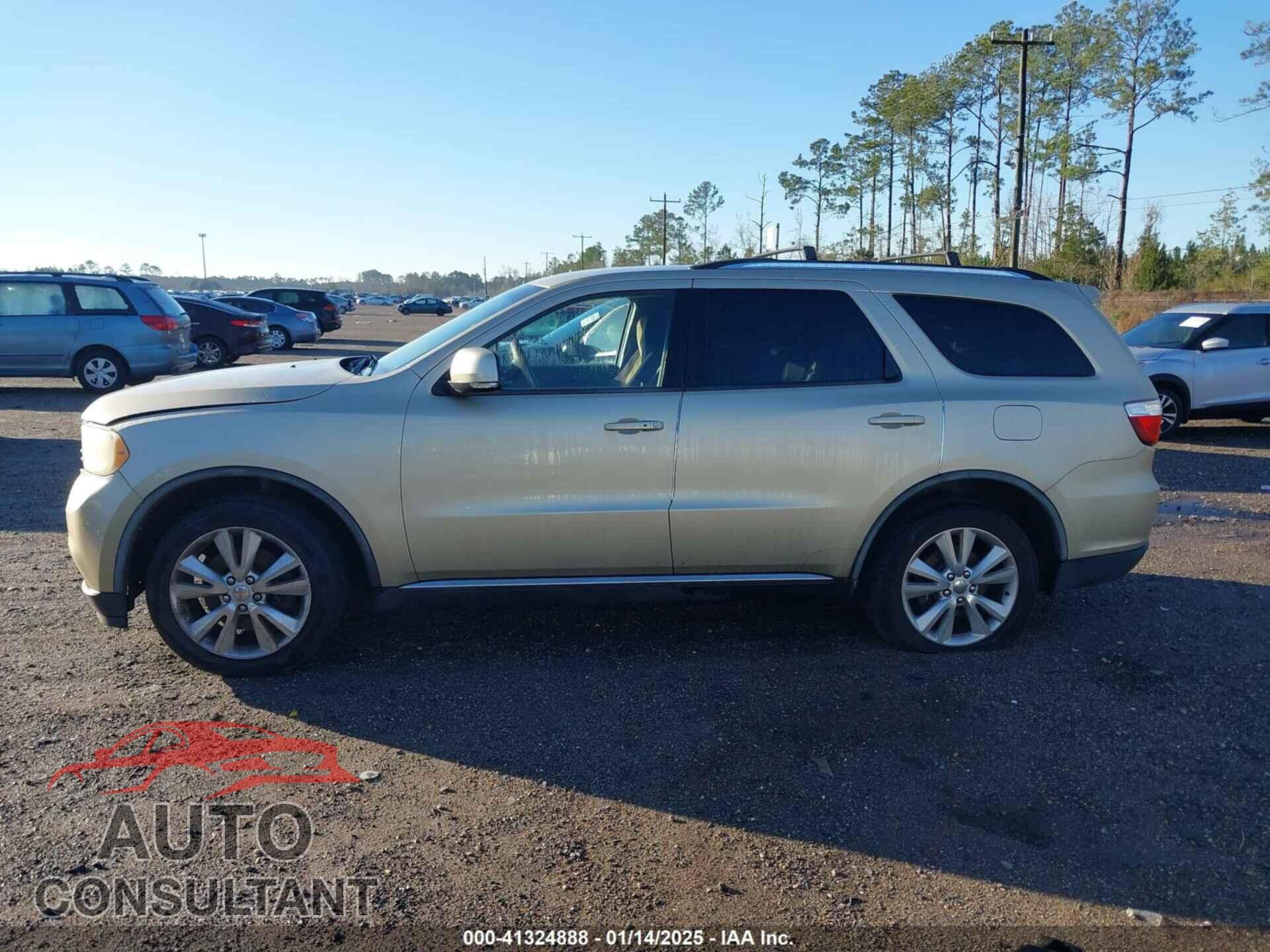DODGE DURANGO 2012 - 1C4SDHDT5CC204912