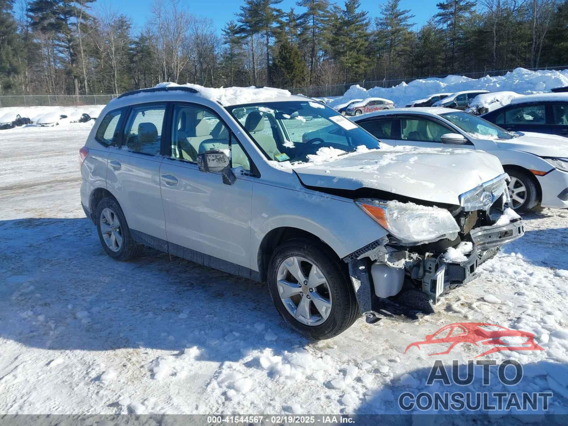 SUBARU FORESTER 2015 - JF2SJABC4FH579542