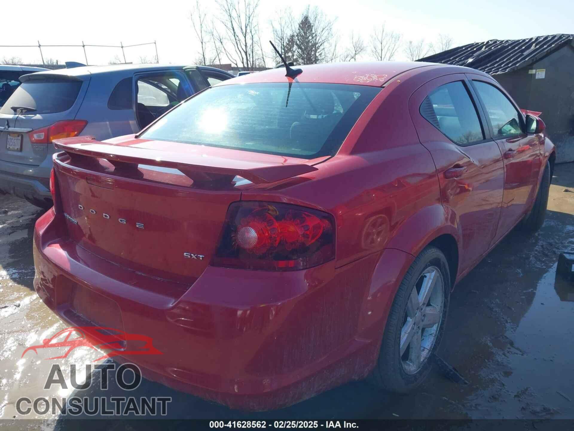 DODGE AVENGER 2012 - 1C3CDZCBXCN290679