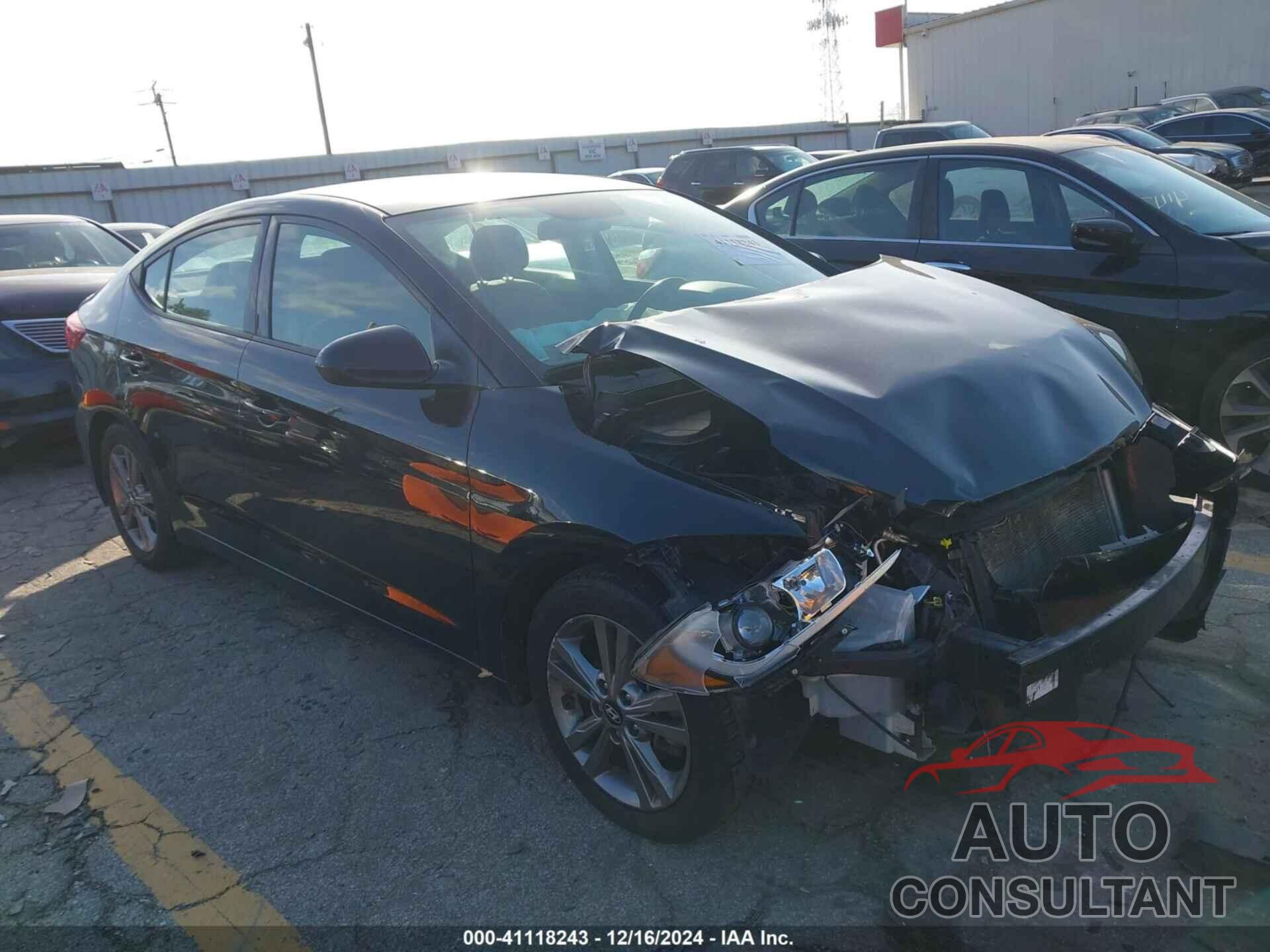 HYUNDAI ELANTRA 2018 - 5NPD84LF1JH259280