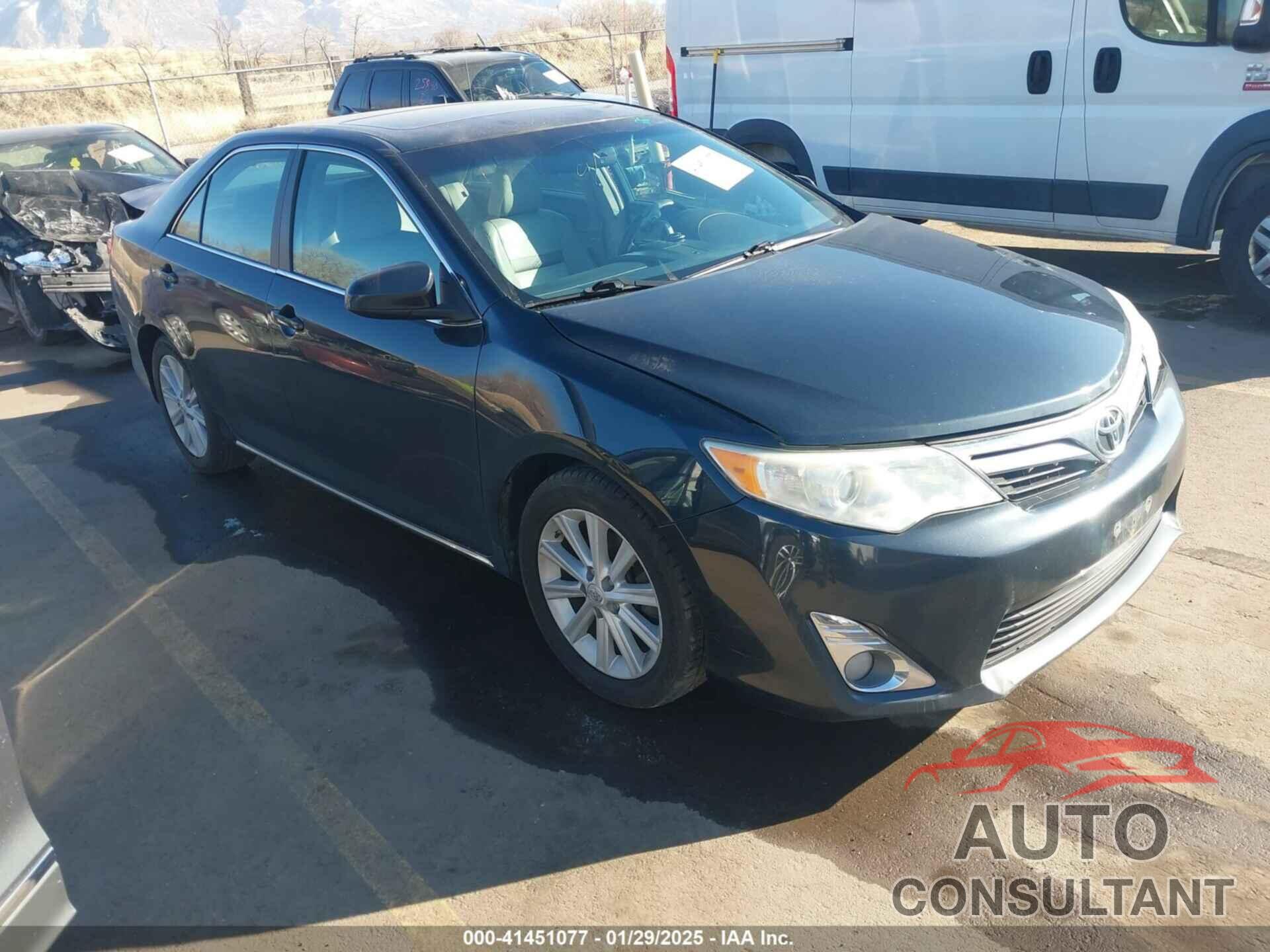 TOYOTA CAMRY 2012 - 4T1BK1FK3CU506271