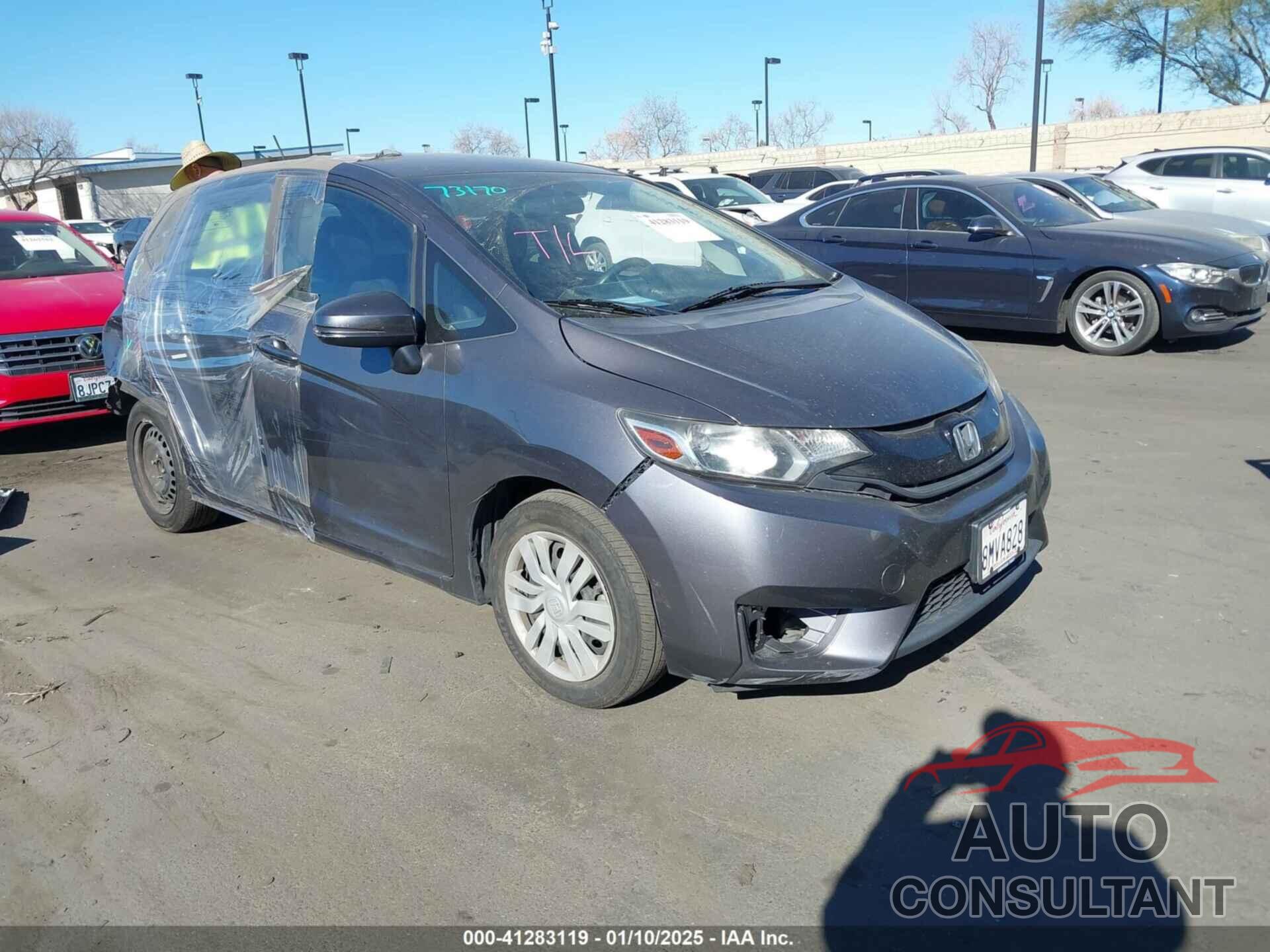 HONDA FIT 2016 - JHMGK5H57GS007238
