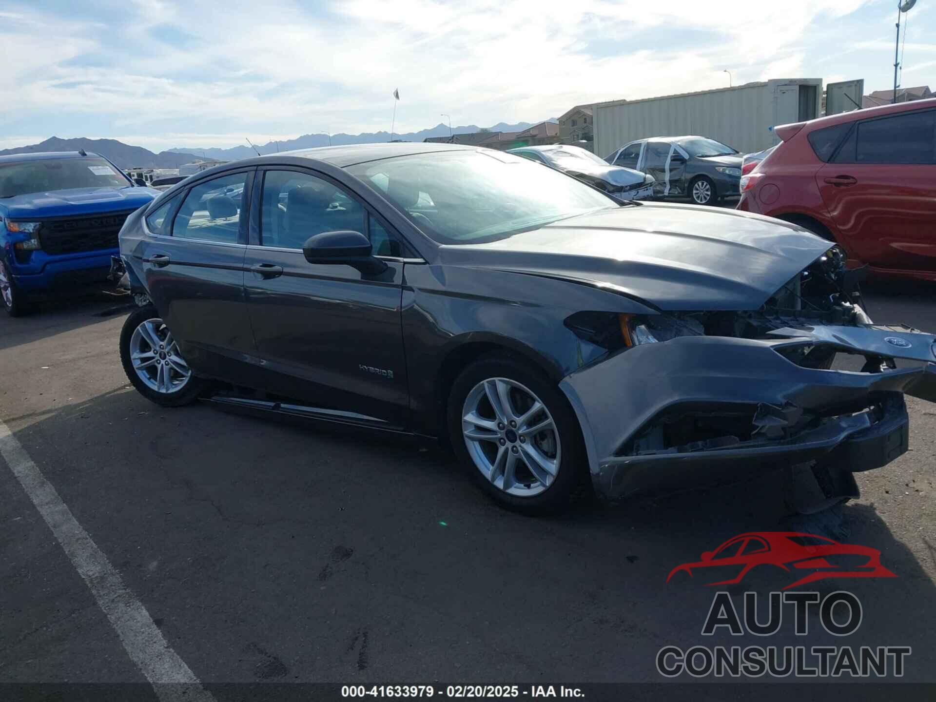 FORD FUSION HYBRID 2018 - 3FA6P0LU0JR274195