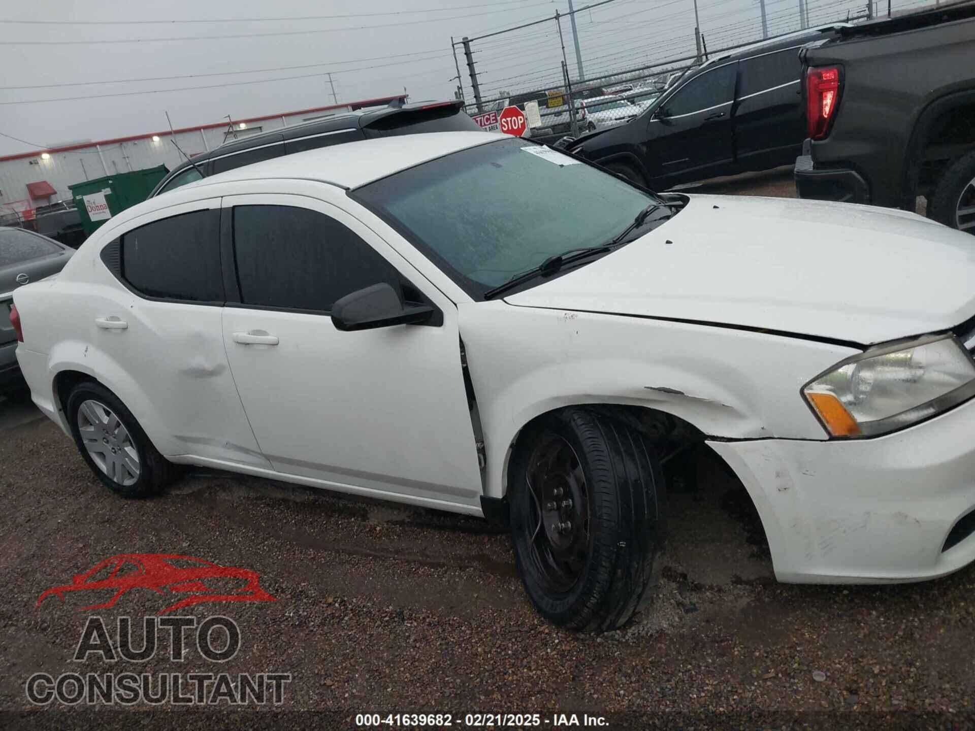 DODGE AVENGER 2011 - 1B3BD4FB2BN518678