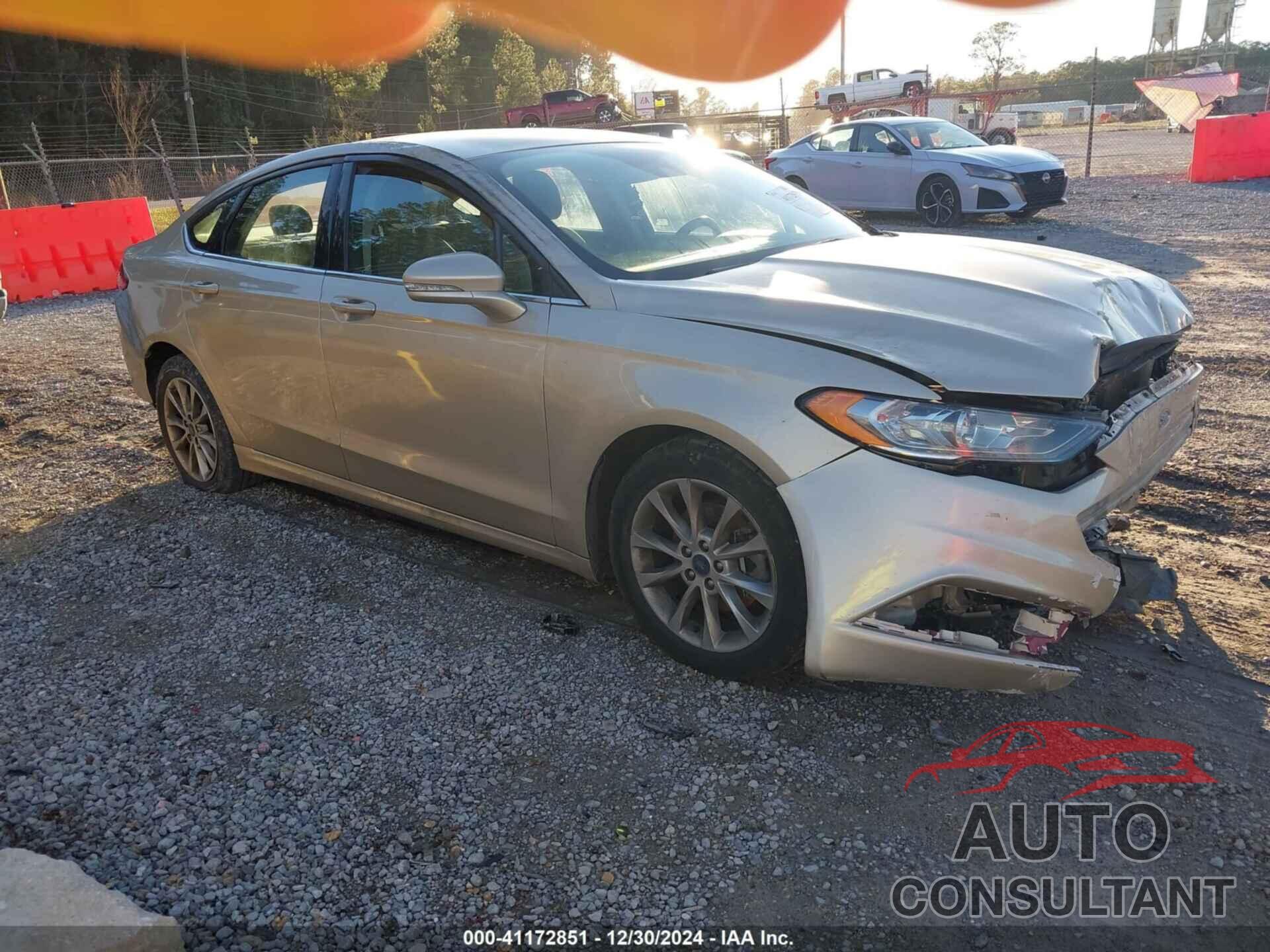 FORD FUSION 2017 - 3FA6P0H75HR370269