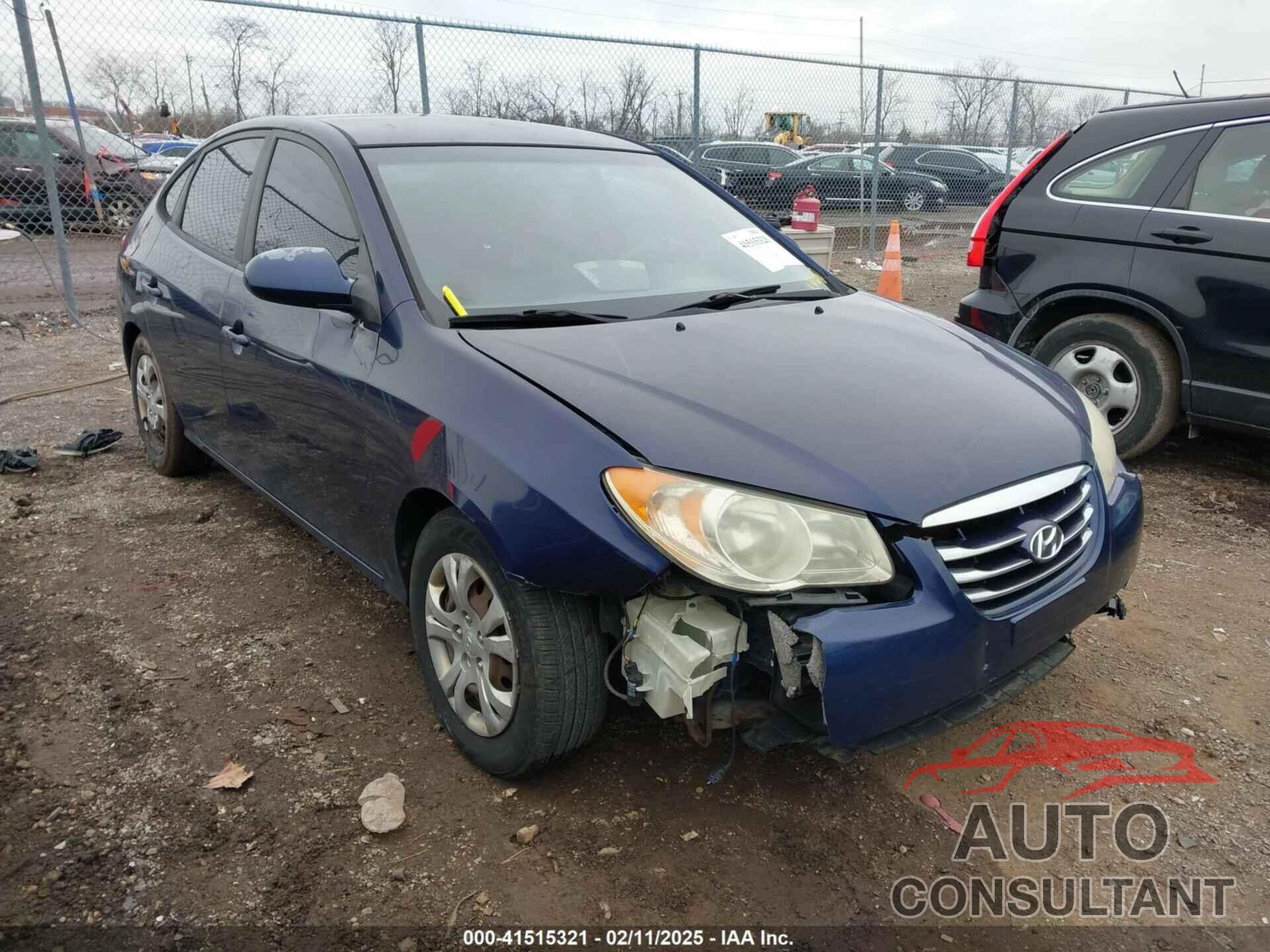 HYUNDAI ELANTRA 2010 - KMHDU4AD1AU943941