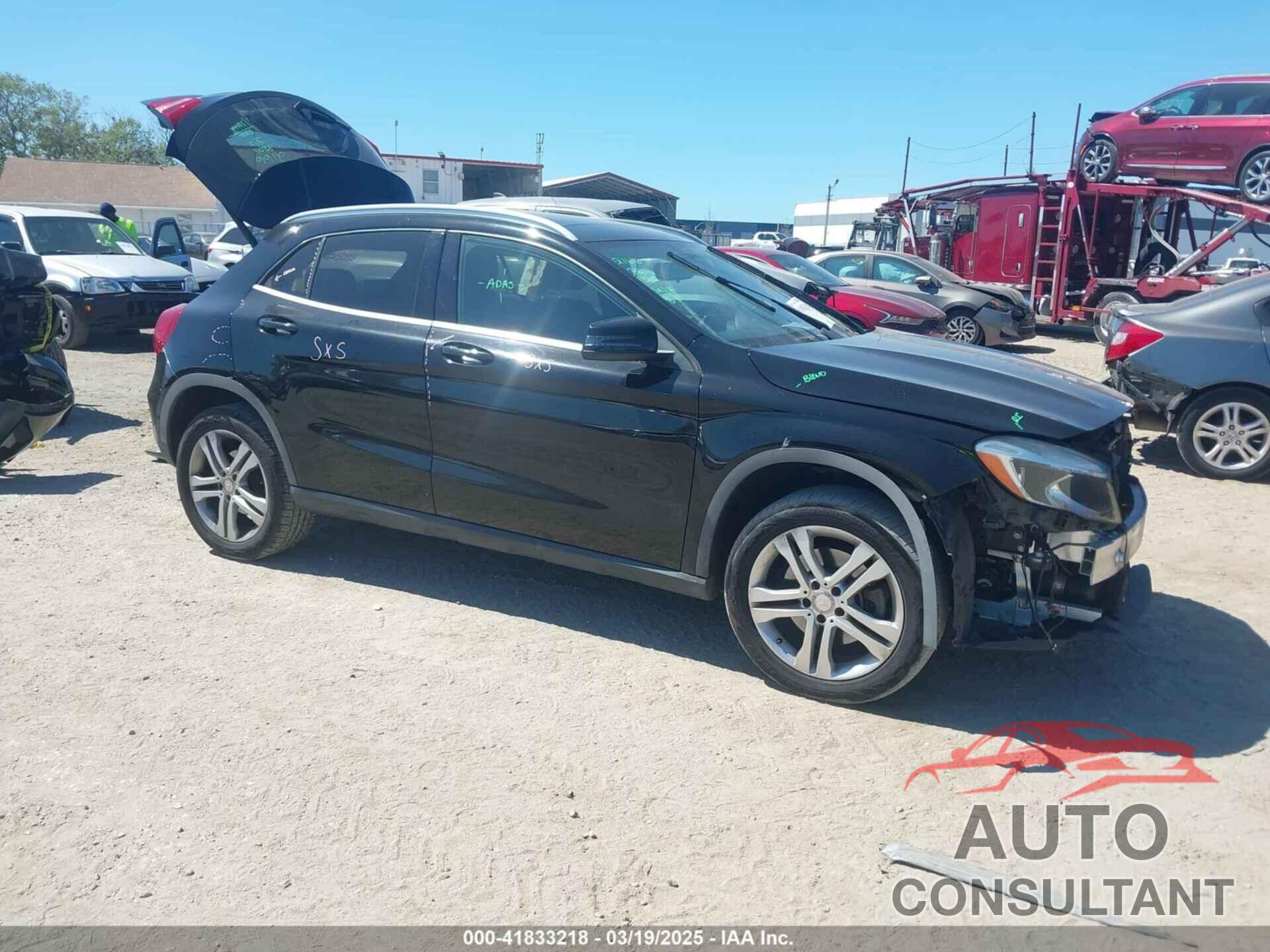 MERCEDES-BENZ GLA 250 2017 - WDCTG4EB5HJ341002