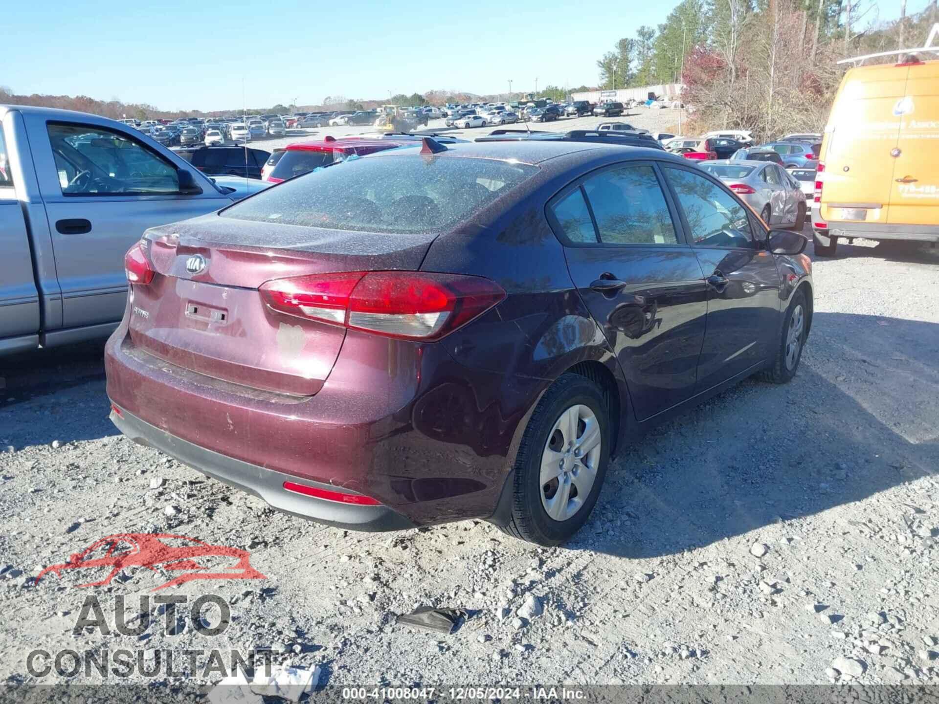 KIA FORTE 2017 - 3KPFK4A72HE093677