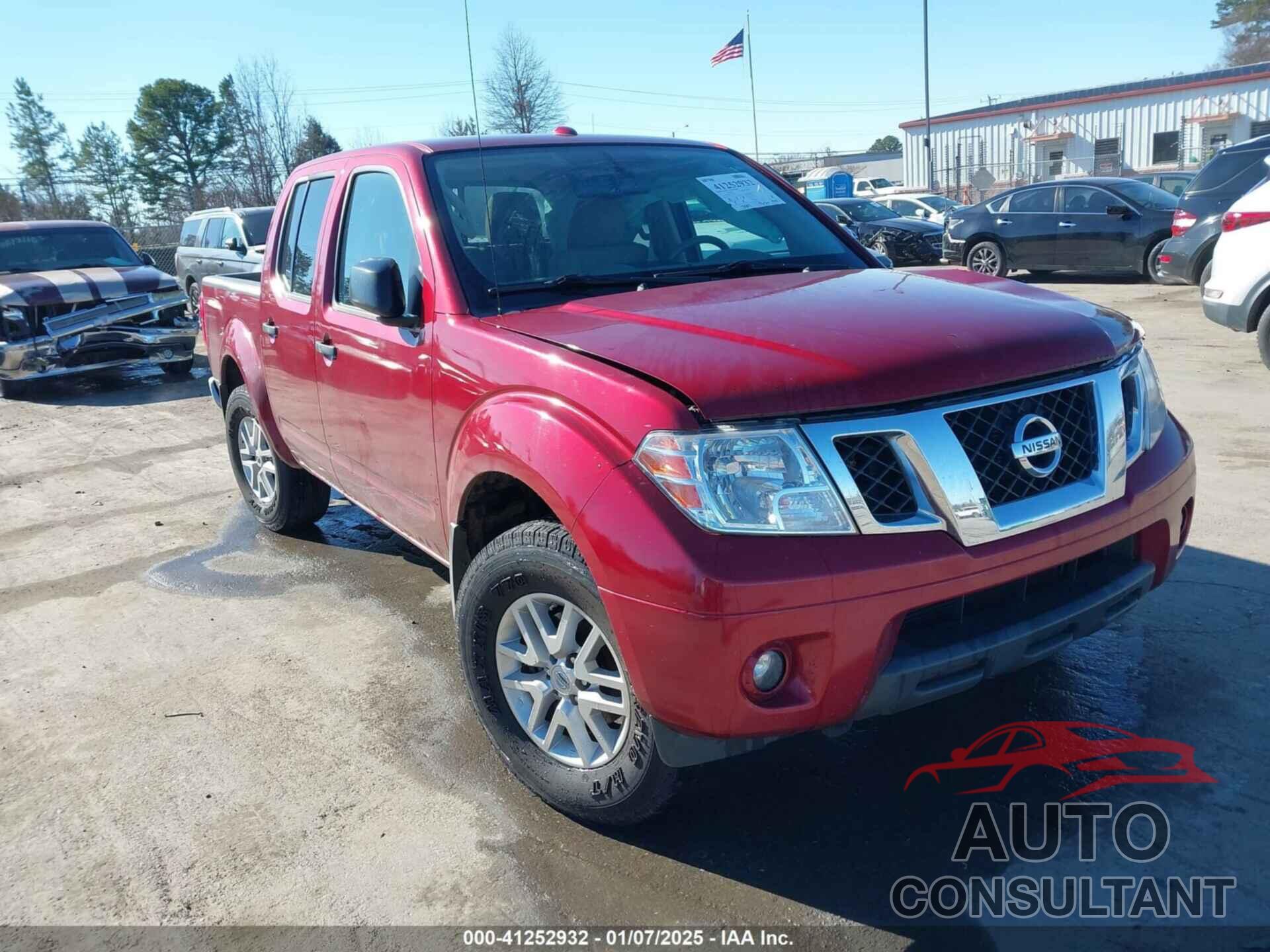 NISSAN FRONTIER 2017 - 1N6DD0EV5HN768529