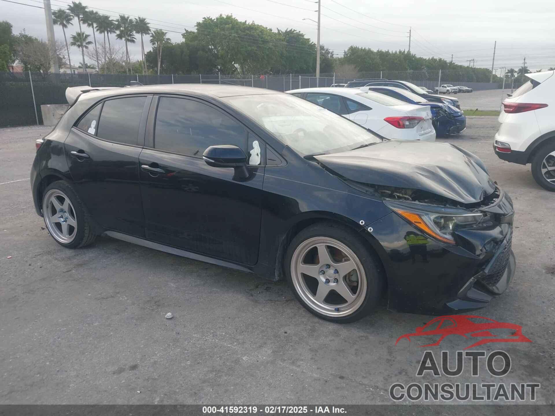 TOYOTA COROLLA 2019 - JTNK4RBE1K3027554