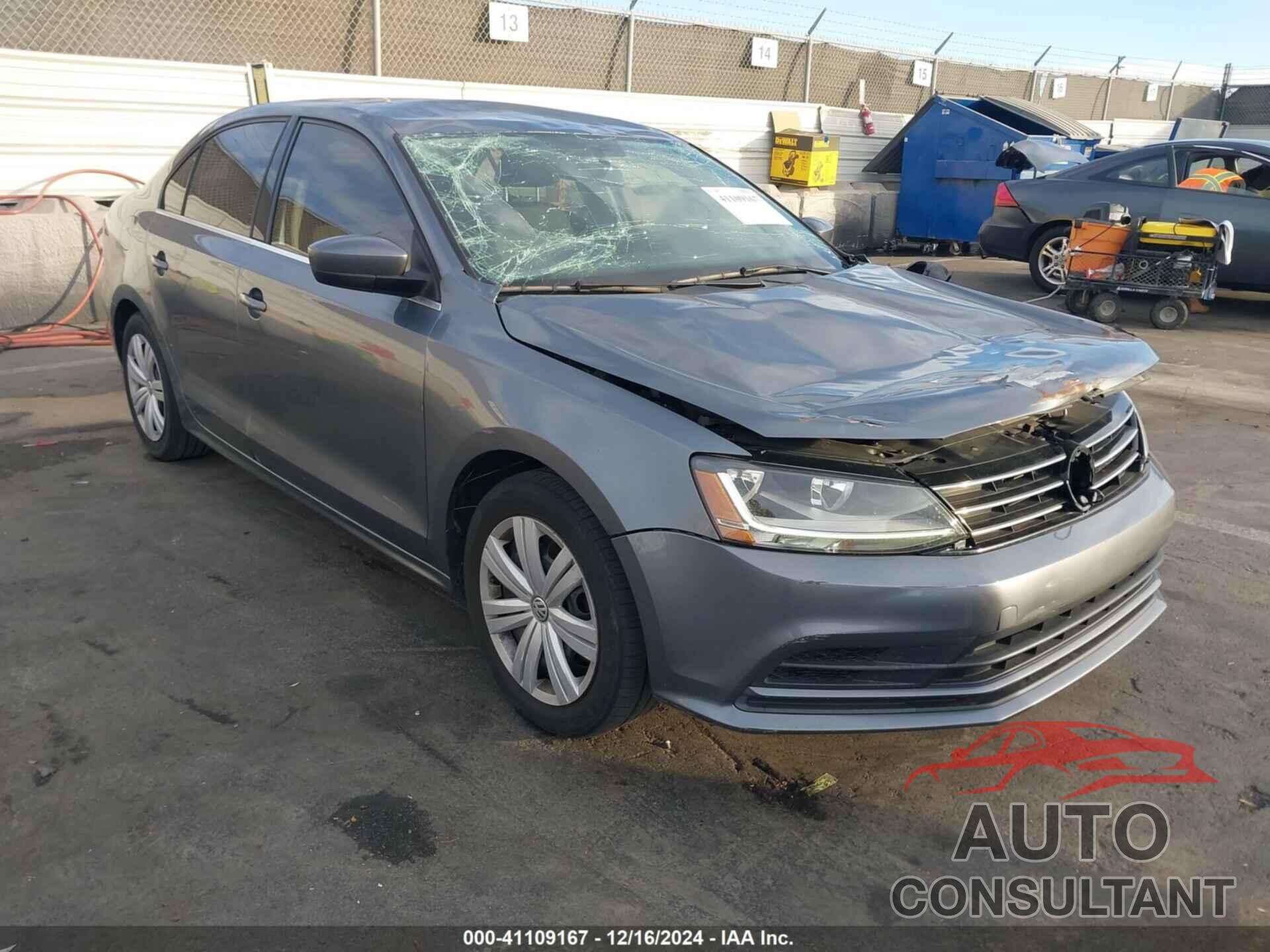 VOLKSWAGEN JETTA 2017 - 3VW2B7AJ0HM412136