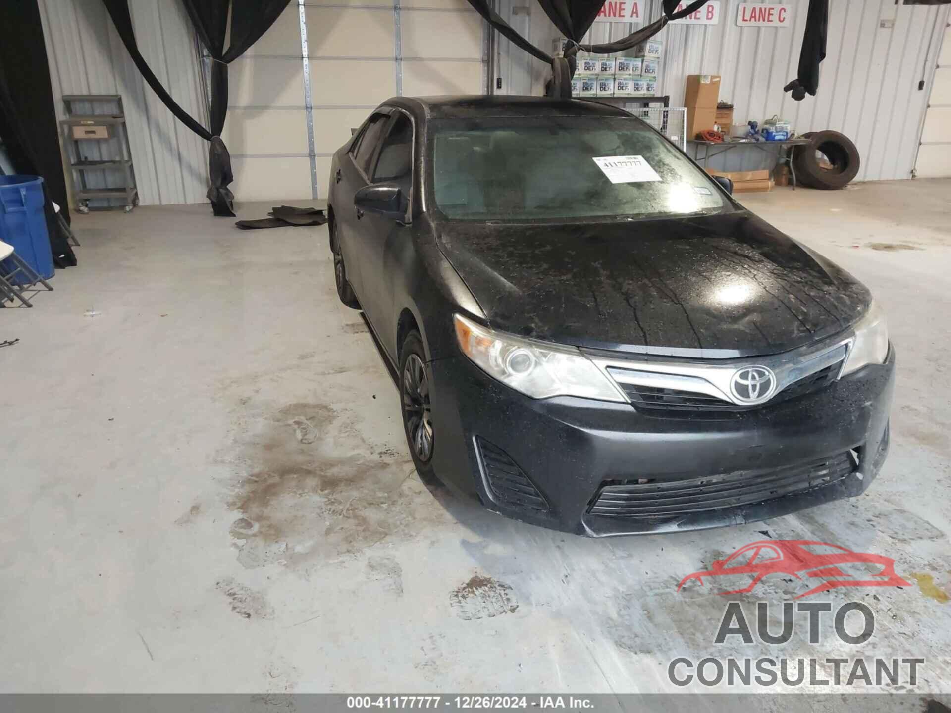 TOYOTA CAMRY 2012 - 4T1BF1FK6CU024480