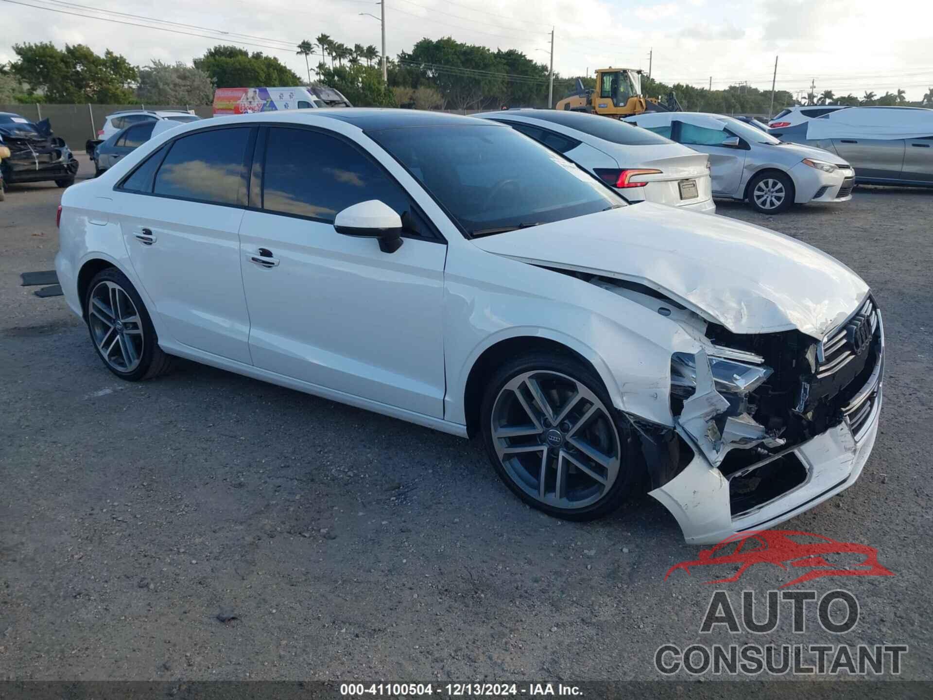 AUDI A3 2018 - WAUAUGFF8J1064518