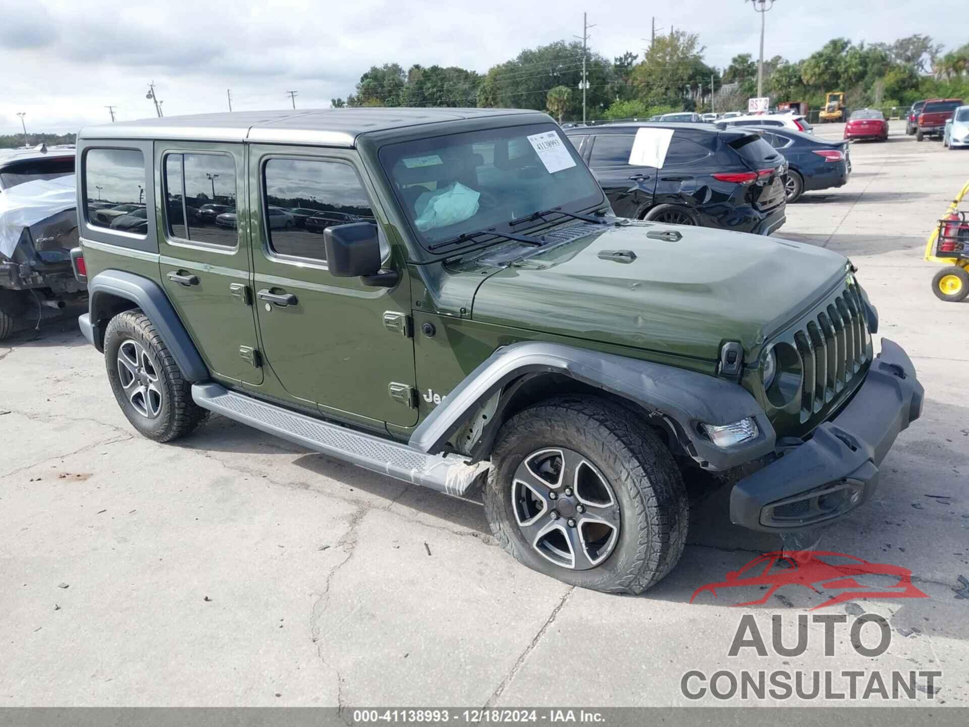 JEEP WRANGLER UNLIMITED 2020 - 1C4HJXDN4LW291733