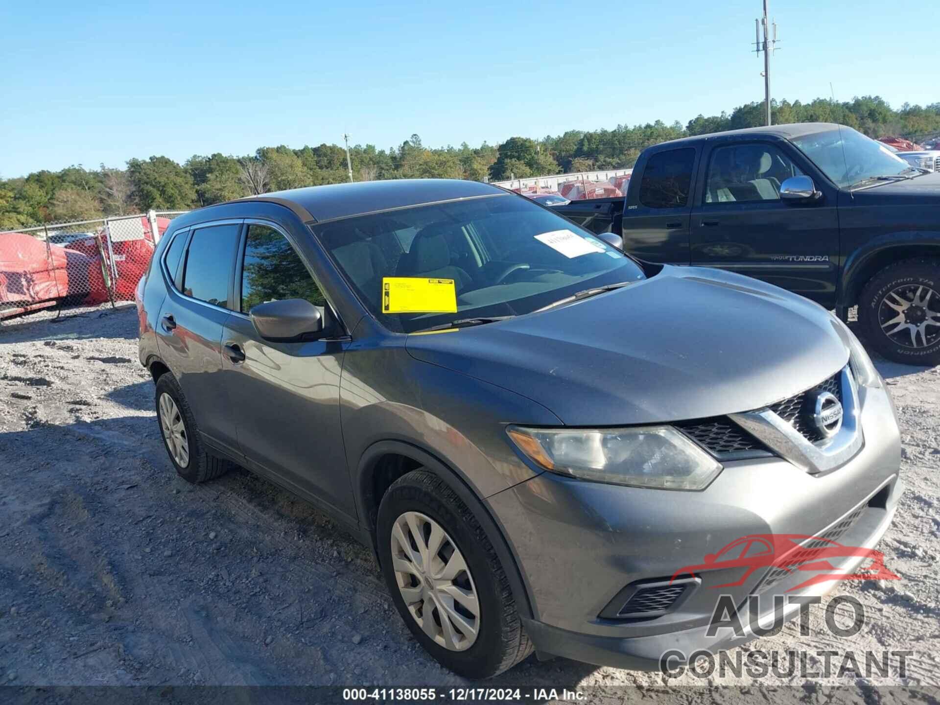 NISSAN ROGUE 2016 - 5N1AT2MN2GC806844