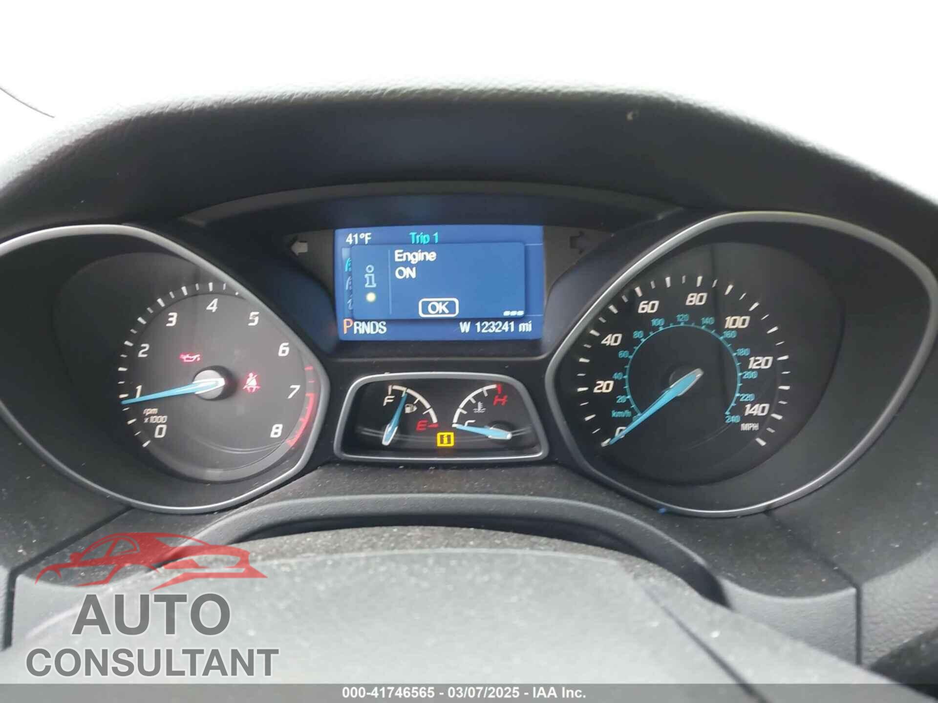 FORD FOCUS 2014 - 1FADP3K23EL236991
