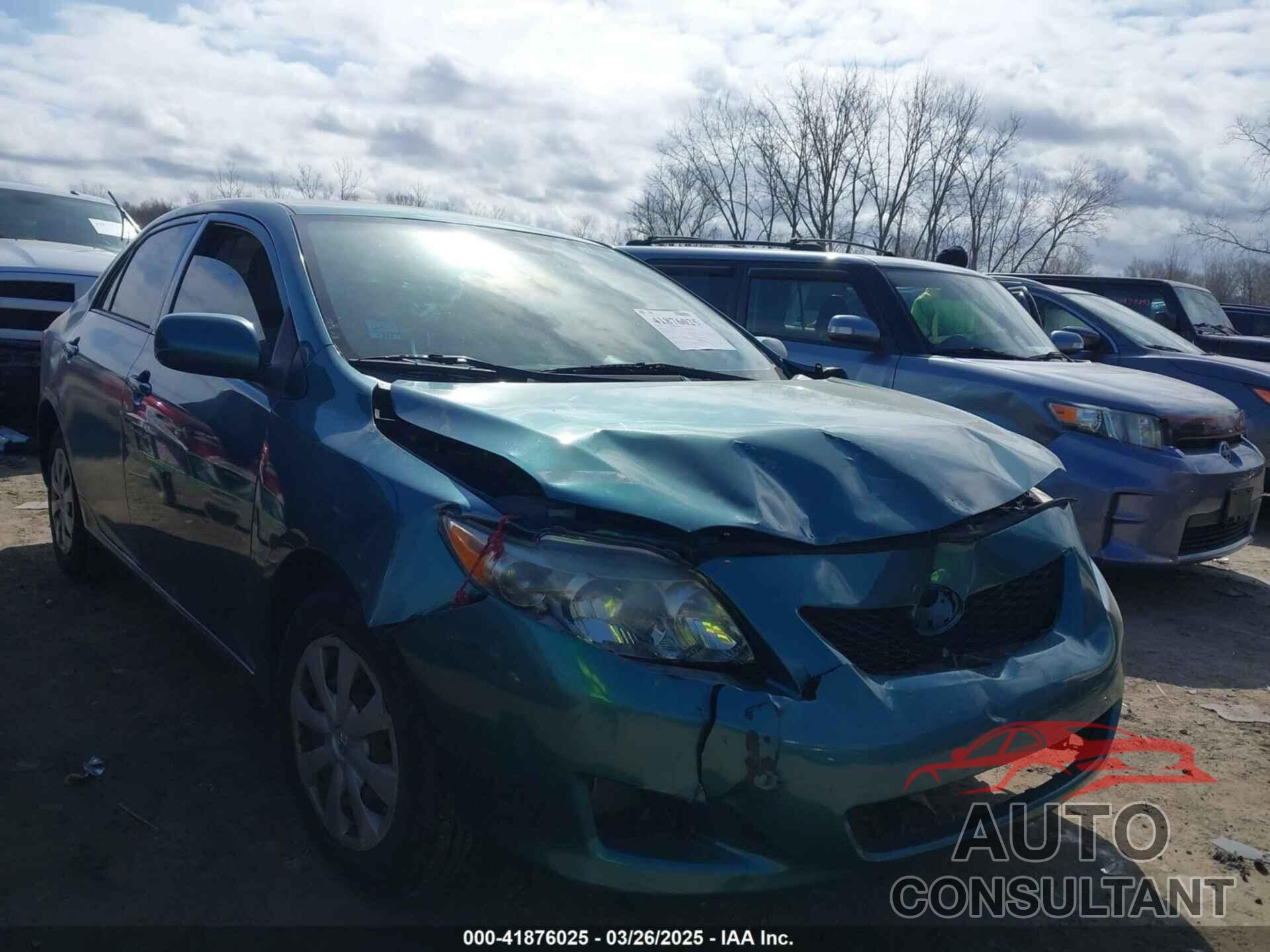 TOYOTA COROLLA 2010 - JTDBU4EE5A9104117