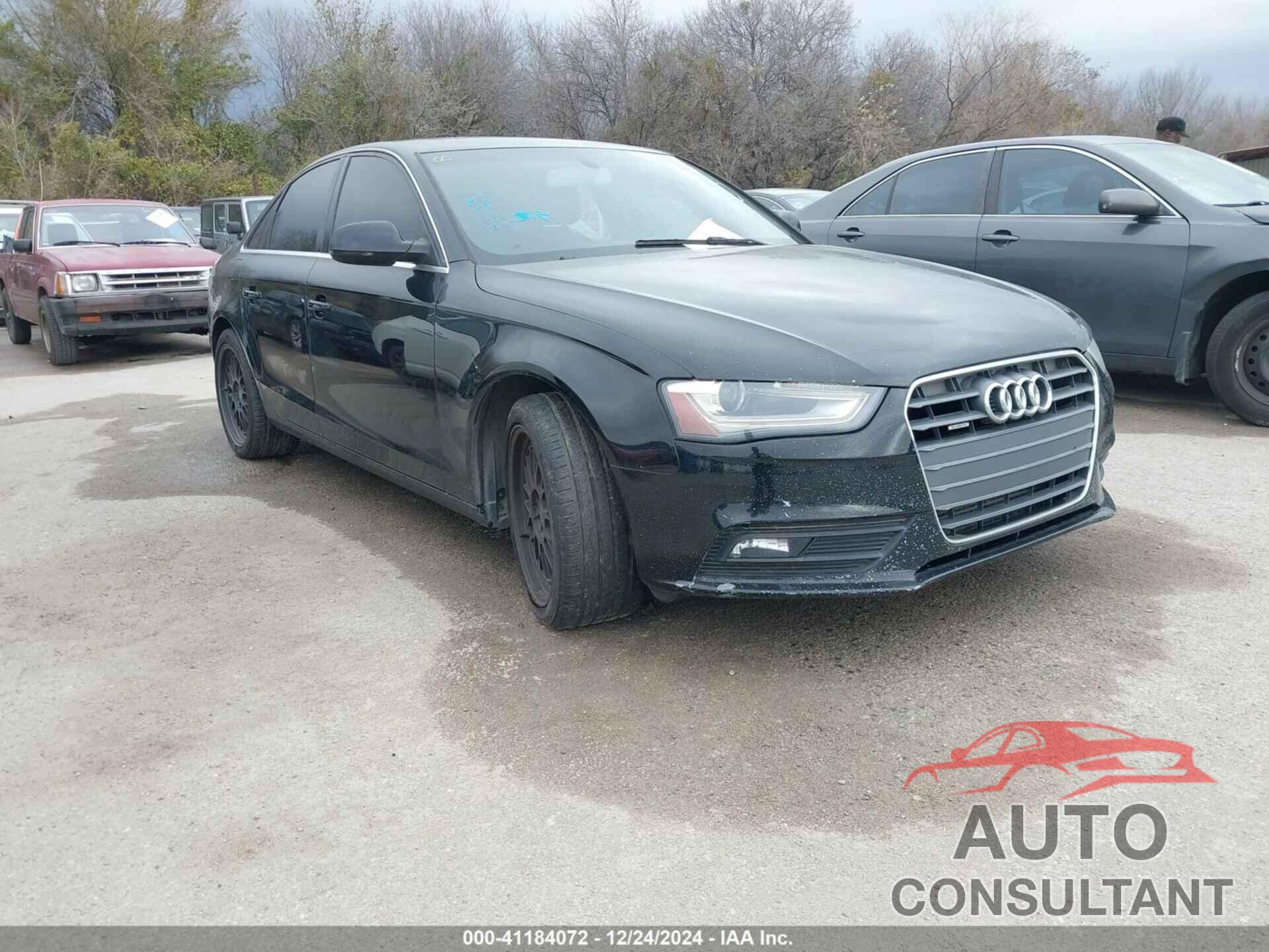 AUDI A4 2013 - WAUBFAFL3DN048371