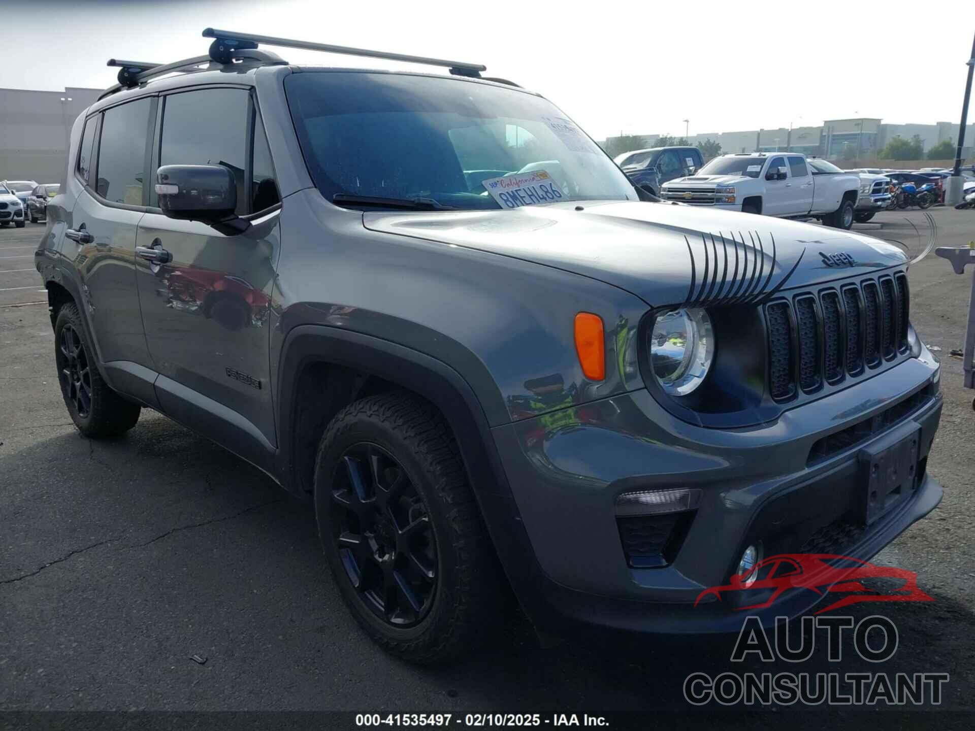 JEEP RENEGADE 2019 - ZACNJABB0KPK64076