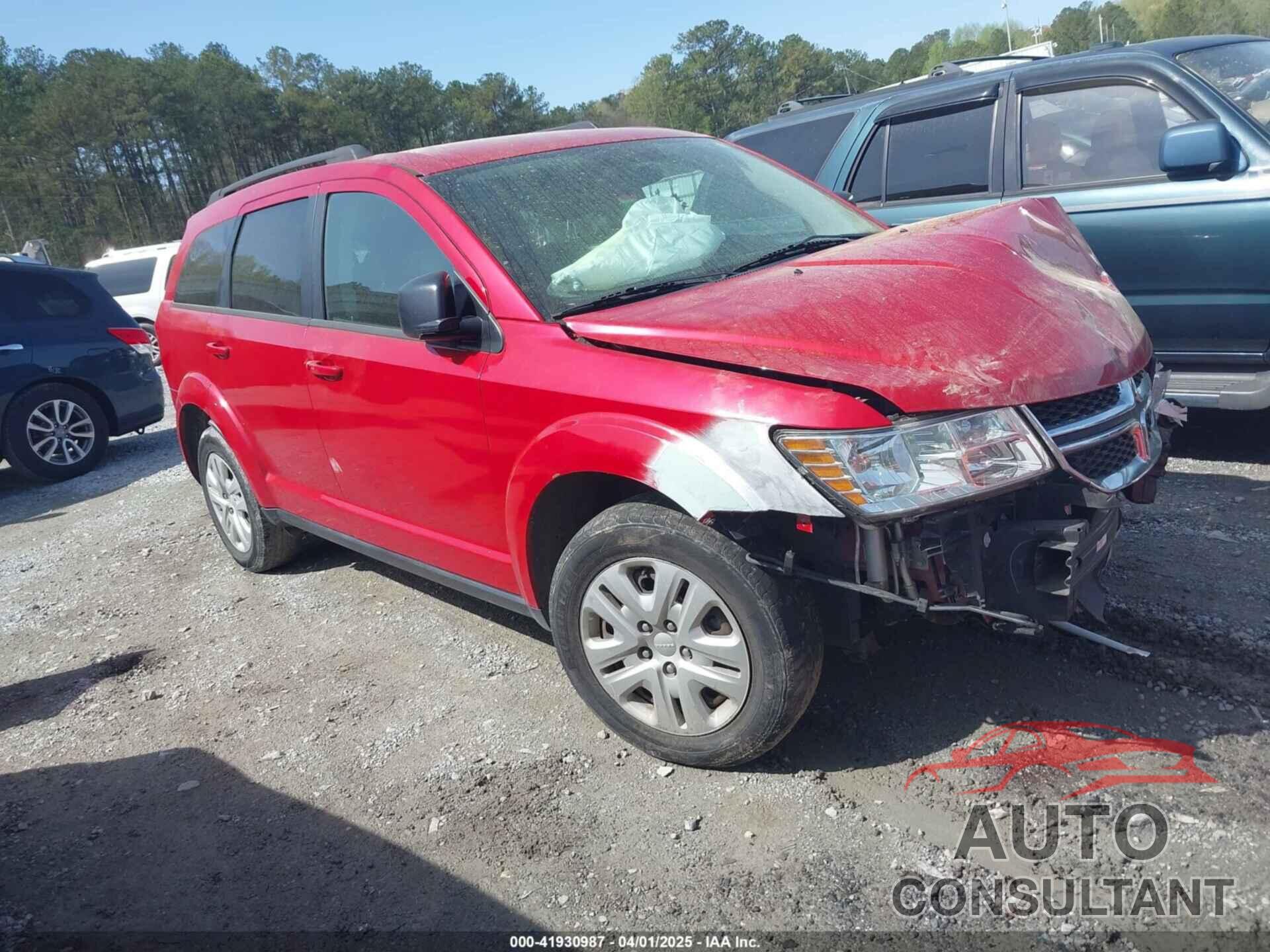 DODGE JOURNEY 2017 - 3C4PDCAB1HT708406