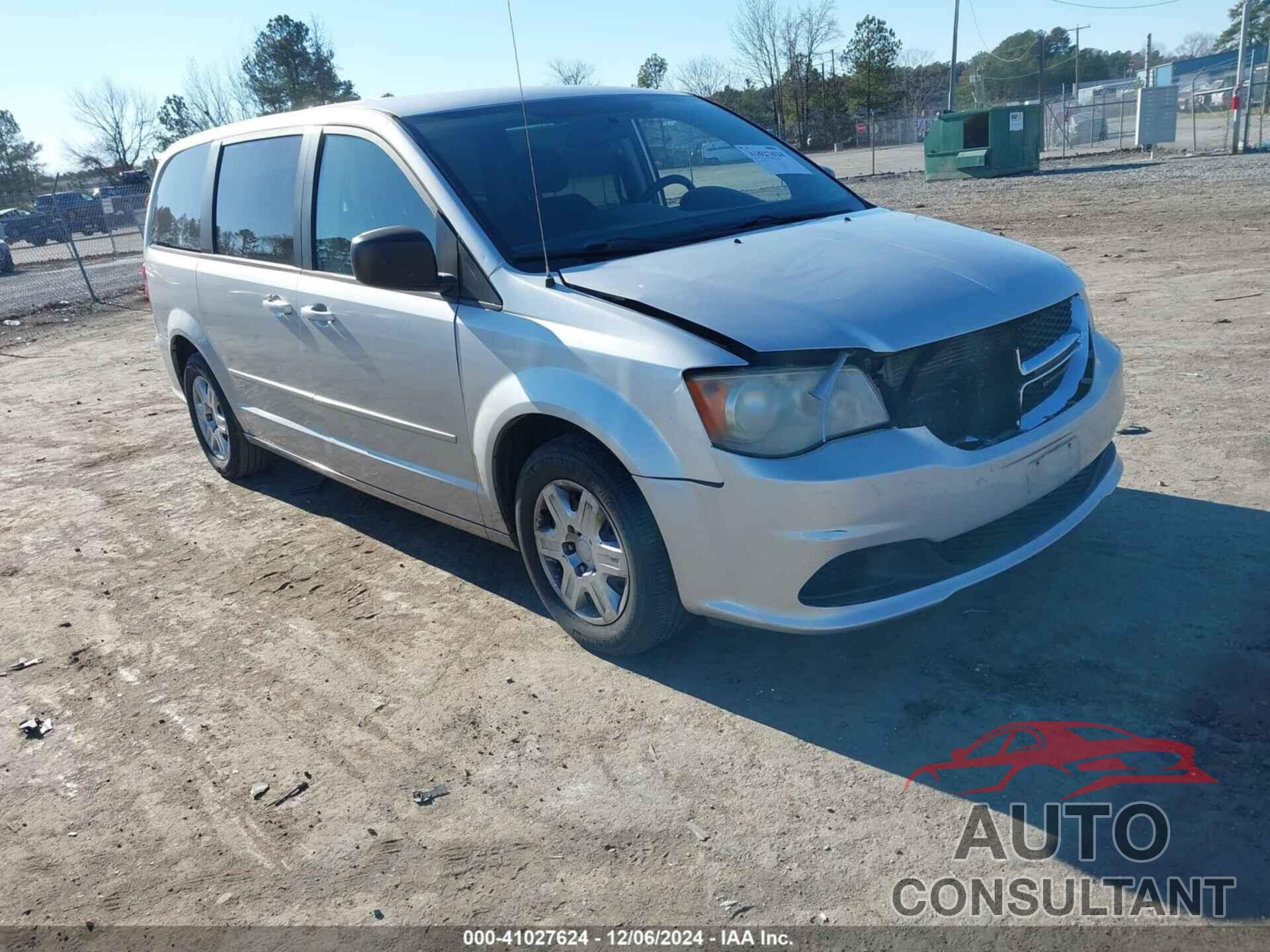 DODGE GRAND CARAVAN 2012 - 2C4RDGBG6CR365064