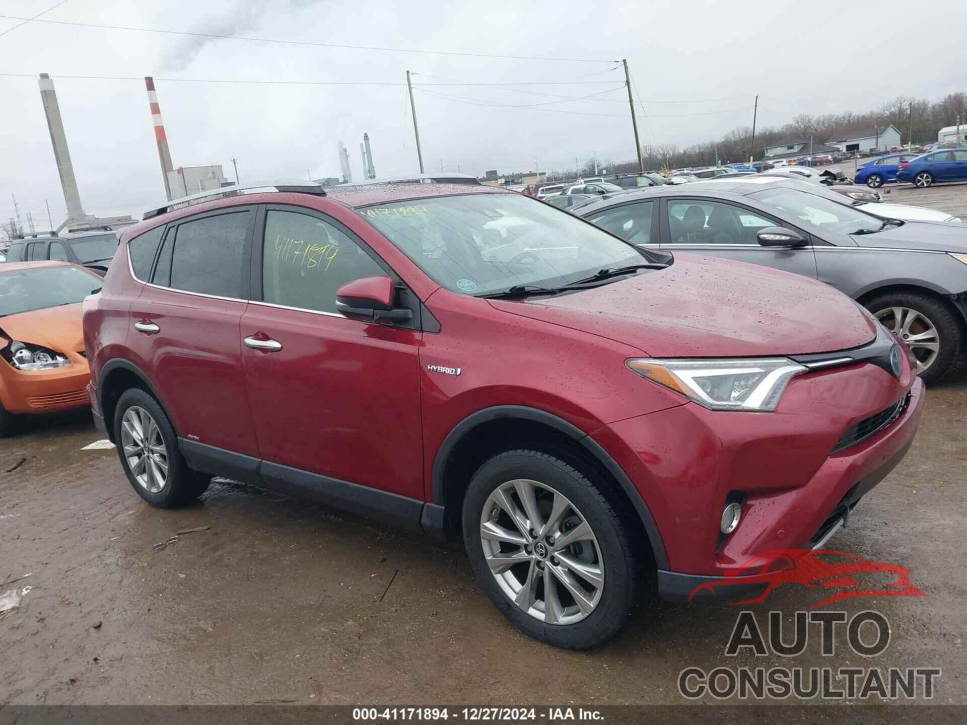 TOYOTA RAV4 HYBRID 2018 - JTMDJREV7JD177842