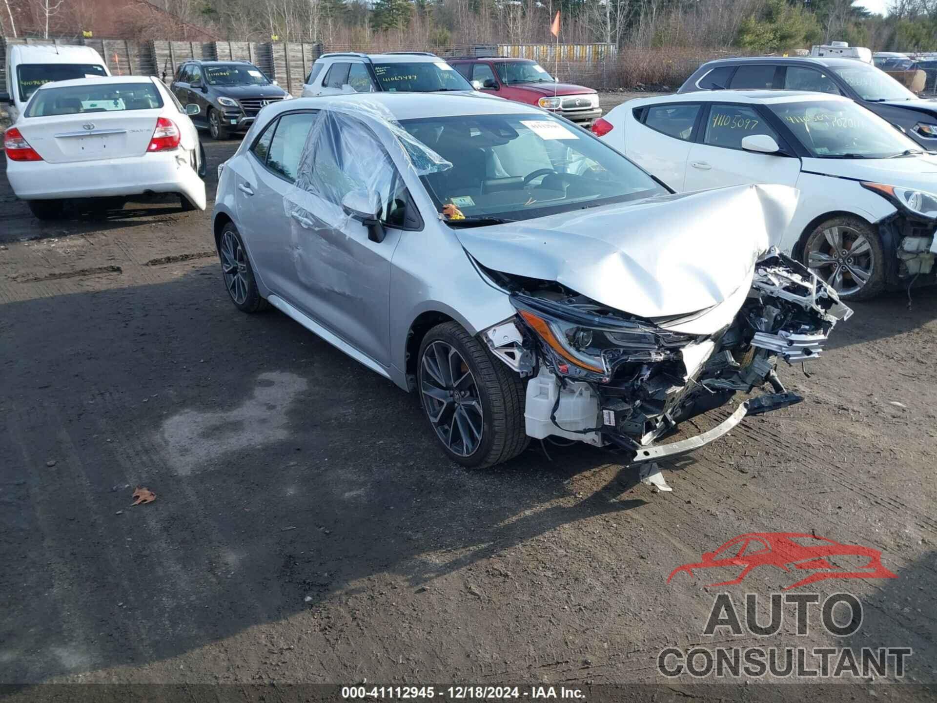 TOYOTA COROLLA 2019 - JTNK4RBE1K3049800