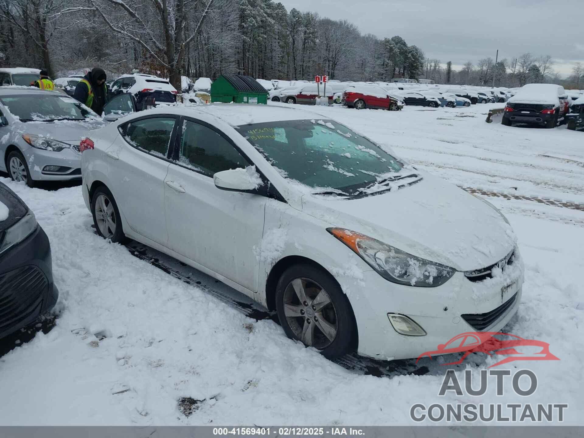 HYUNDAI ELANTRA 2013 - 5NPDH4AE5DH272869