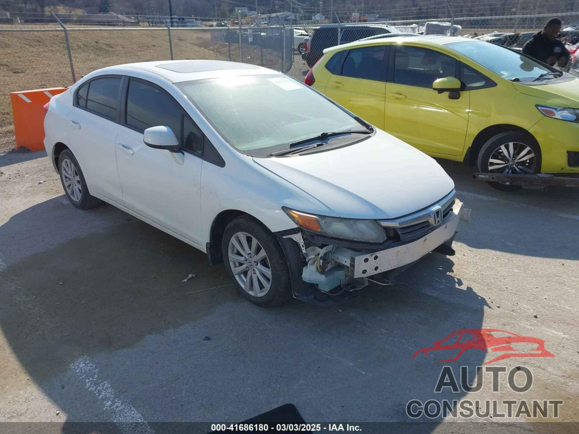 HONDA CIVIC 2012 - 19XFB2F97CE047267
