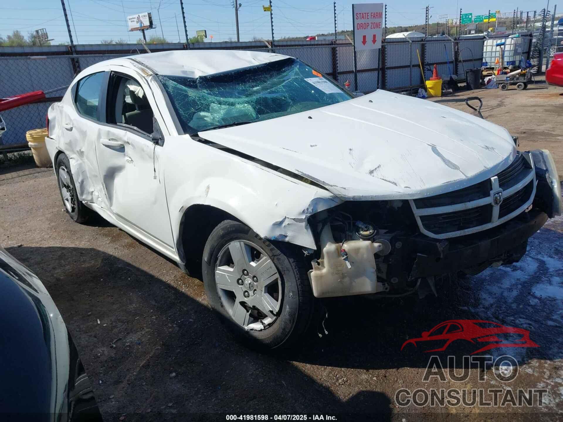 DODGE AVENGER 2010 - 1B3CC4FB2AN181824