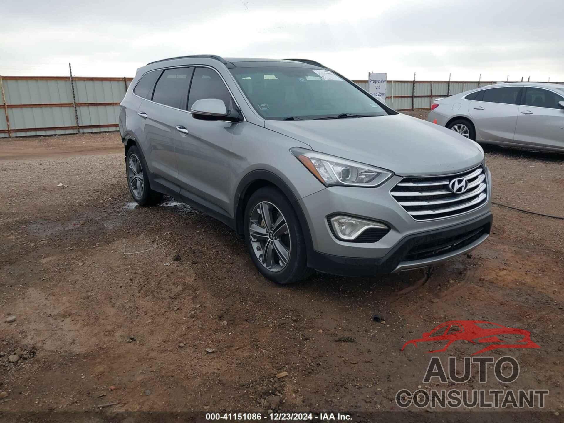 HYUNDAI SANTA FE 2015 - KM8SRDHF1FU124130