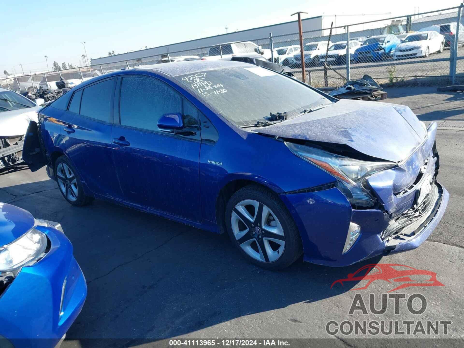 TOYOTA PRIUS 2016 - JTDKARFU6G3521298