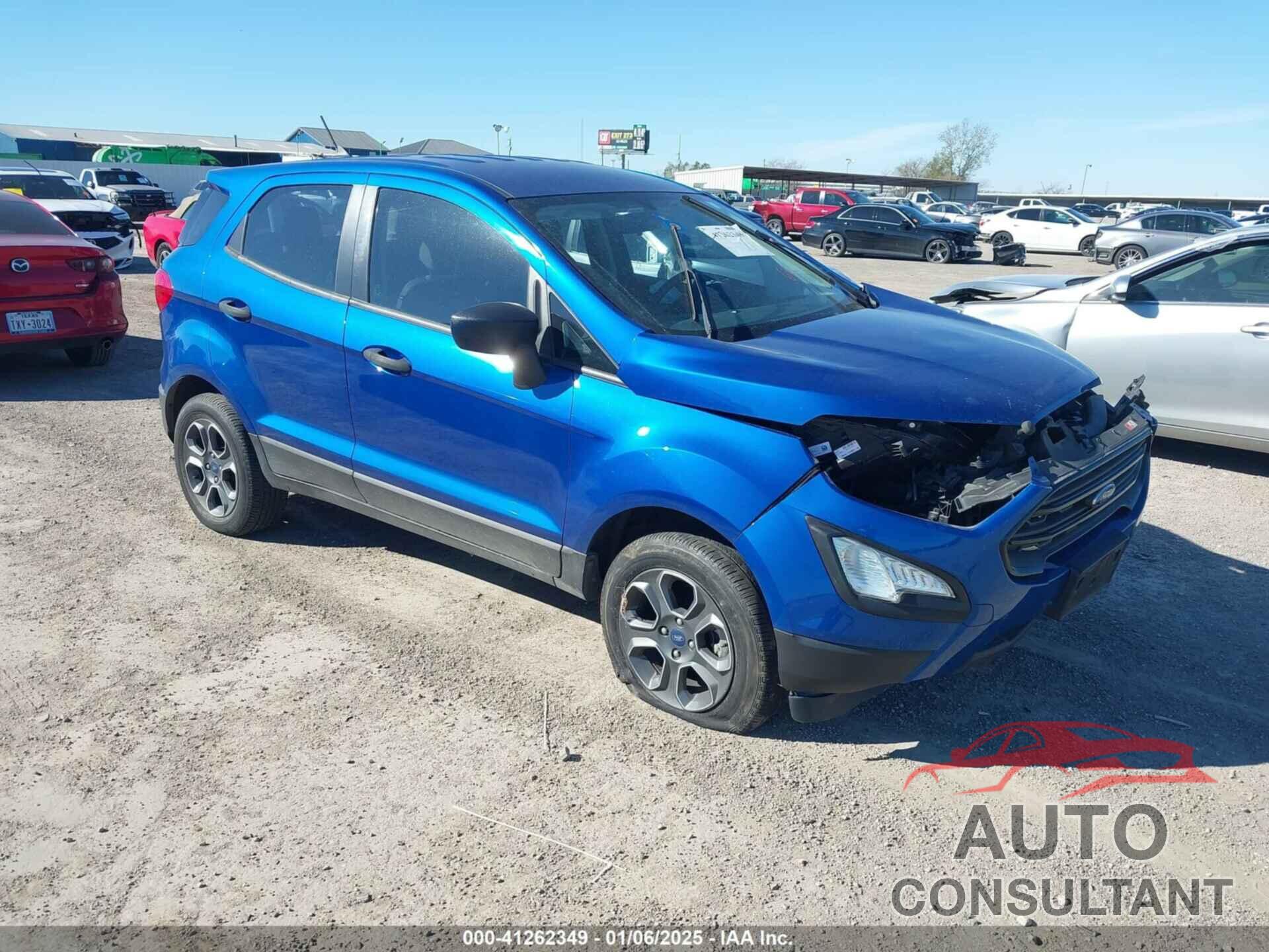 FORD ECOSPORT 2020 - MAJ3S2FE7LC378945