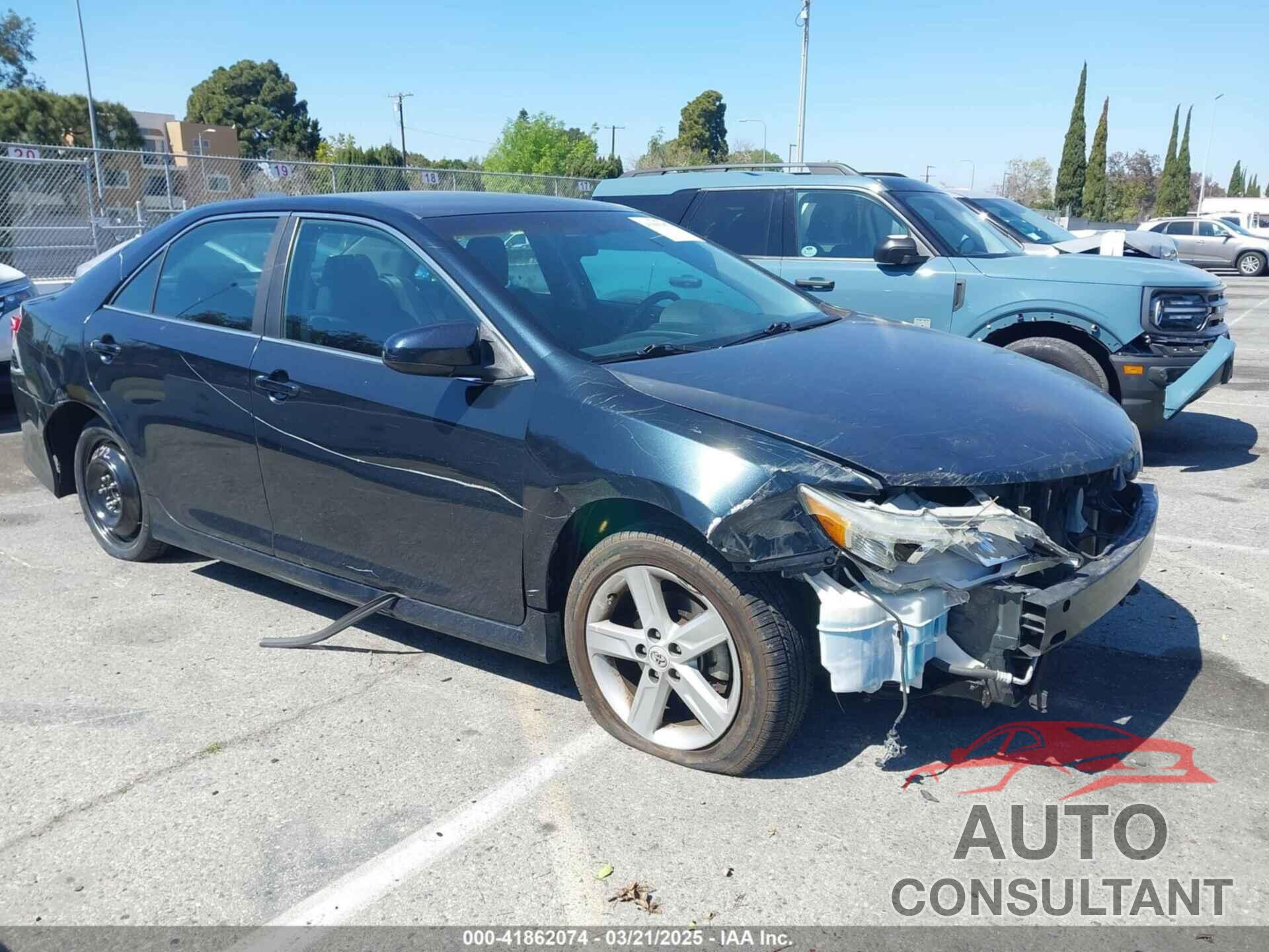 TOYOTA CAMRY 2012 - 4T1BF1FK6CU112803