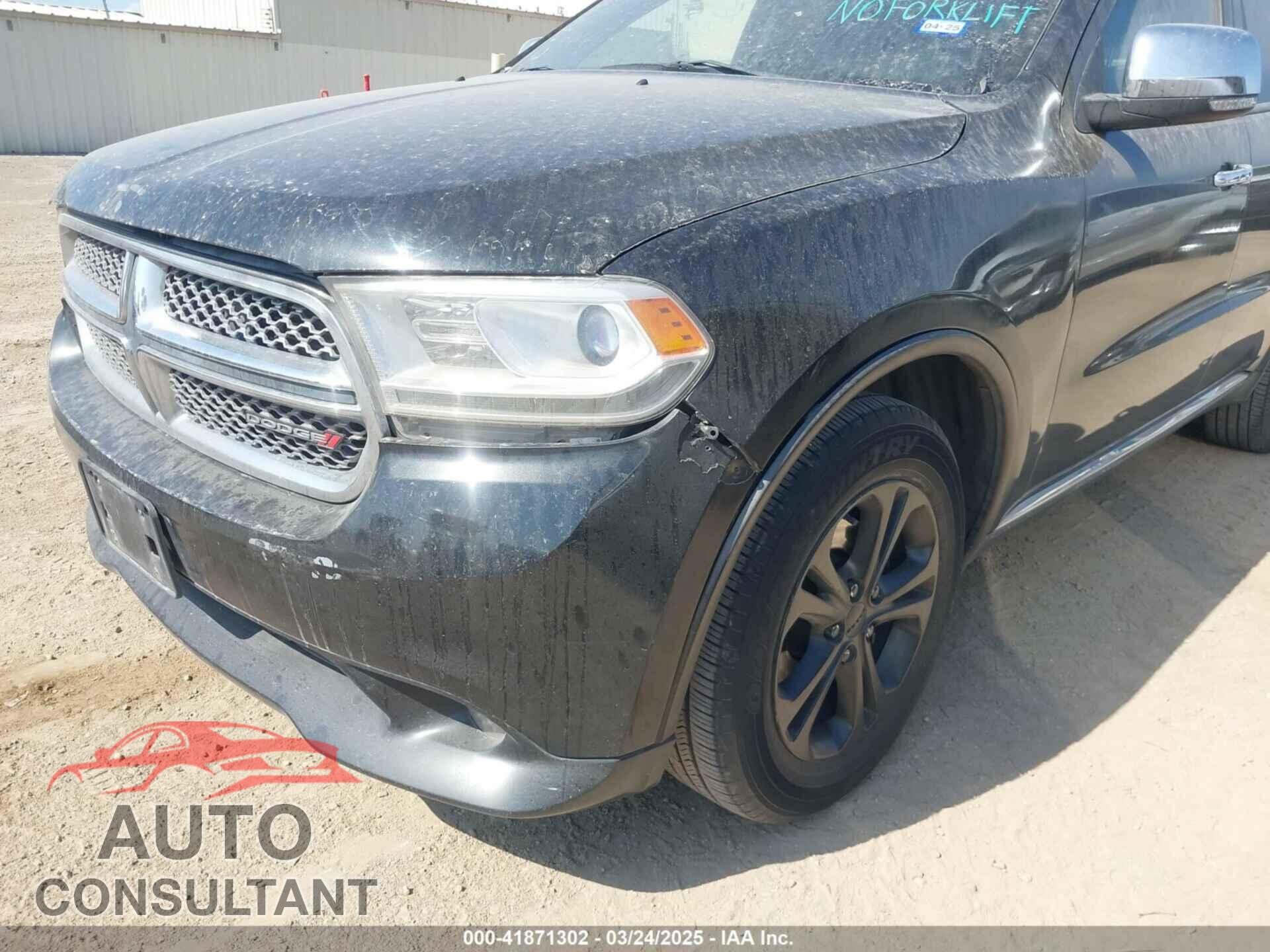 DODGE DURANGO 2012 - 1C4RDHDG4CC121876
