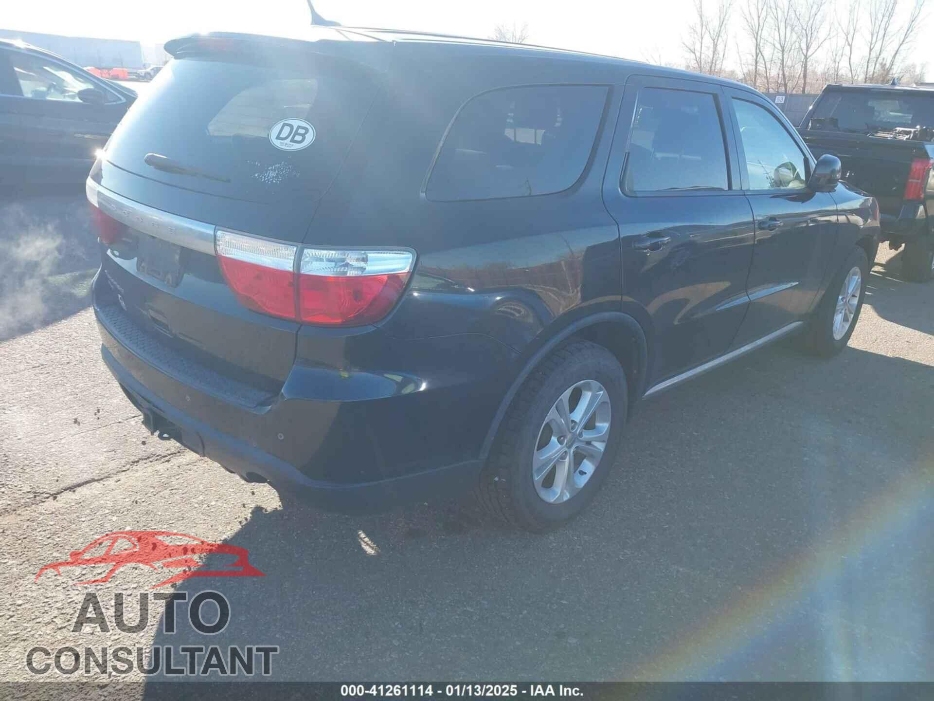 DODGE DURANGO 2013 - 1C4RDJAG8DC617731