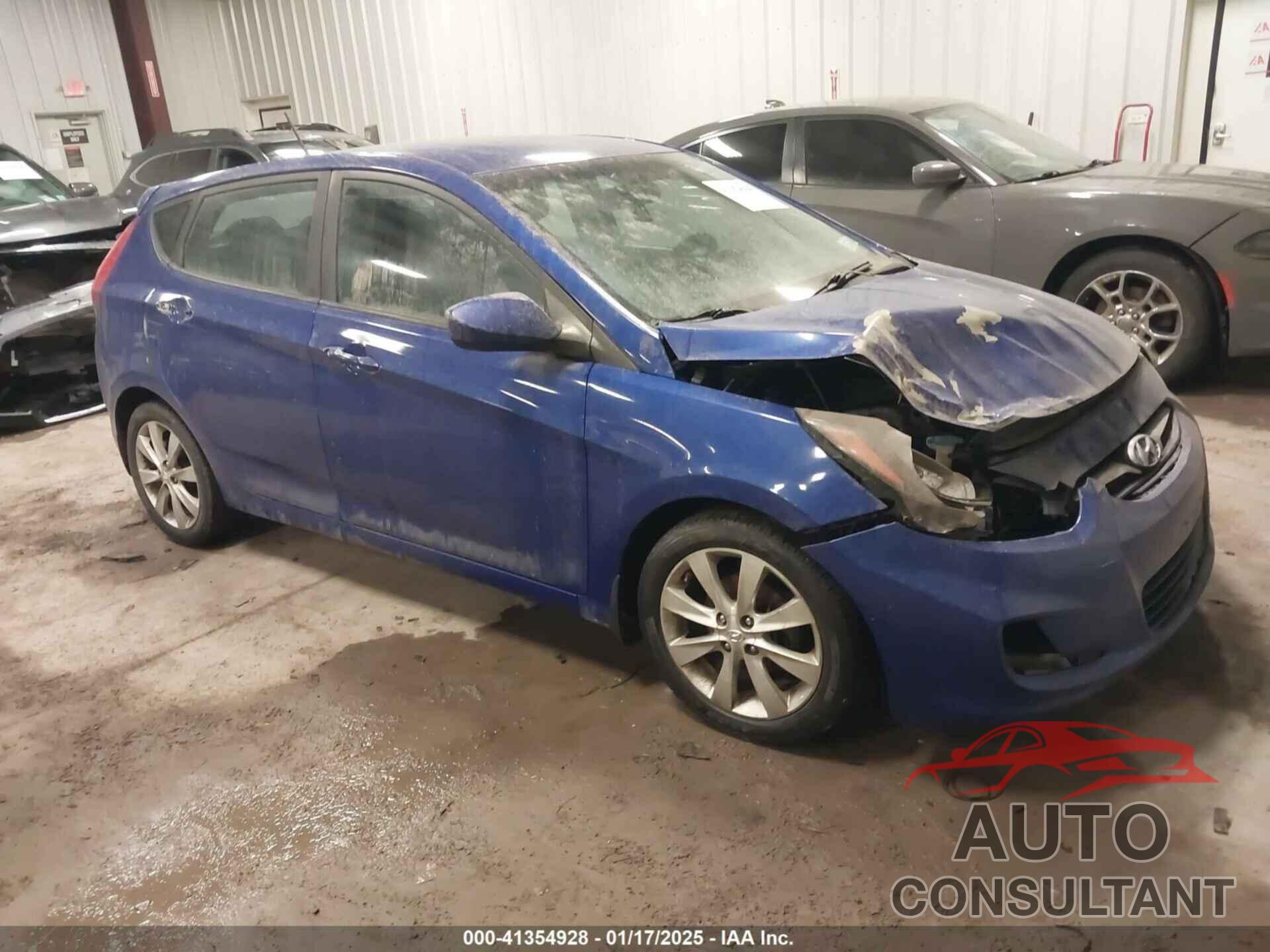 HYUNDAI ACCENT 2012 - KMHCU5AE8CU019834