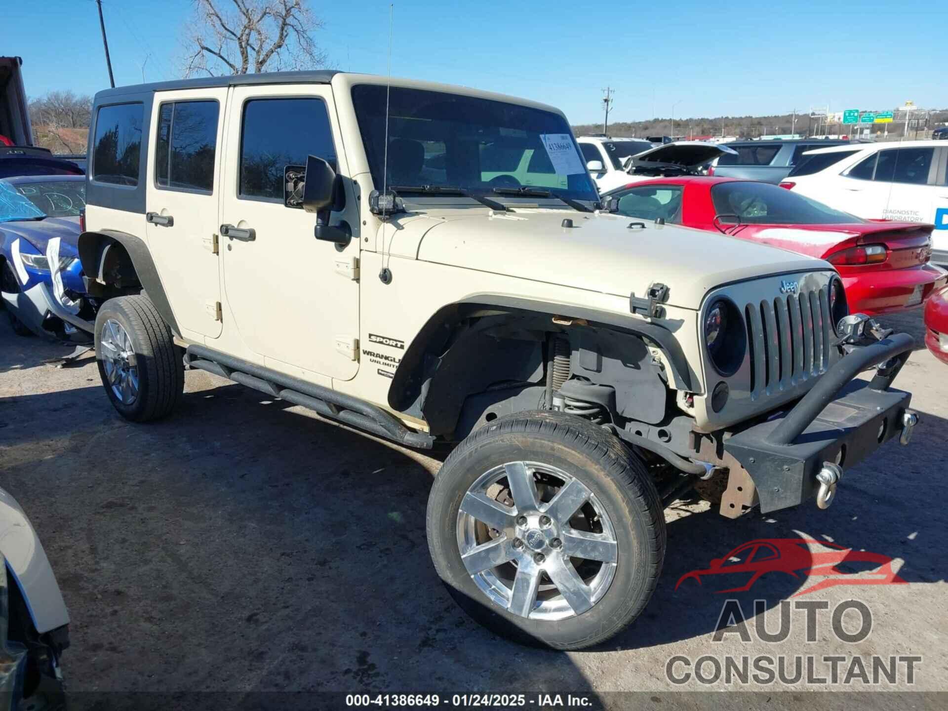 JEEP WRANGLER UNLIMITED 2012 - 1C4BJWDG8CL102486