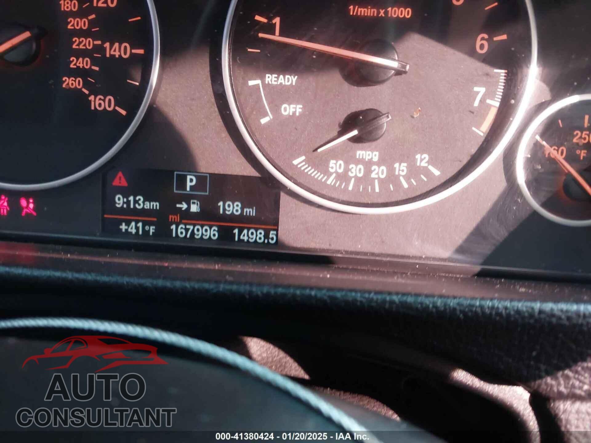 BMW 320I 2016 - WBA8E1G57GNU10039