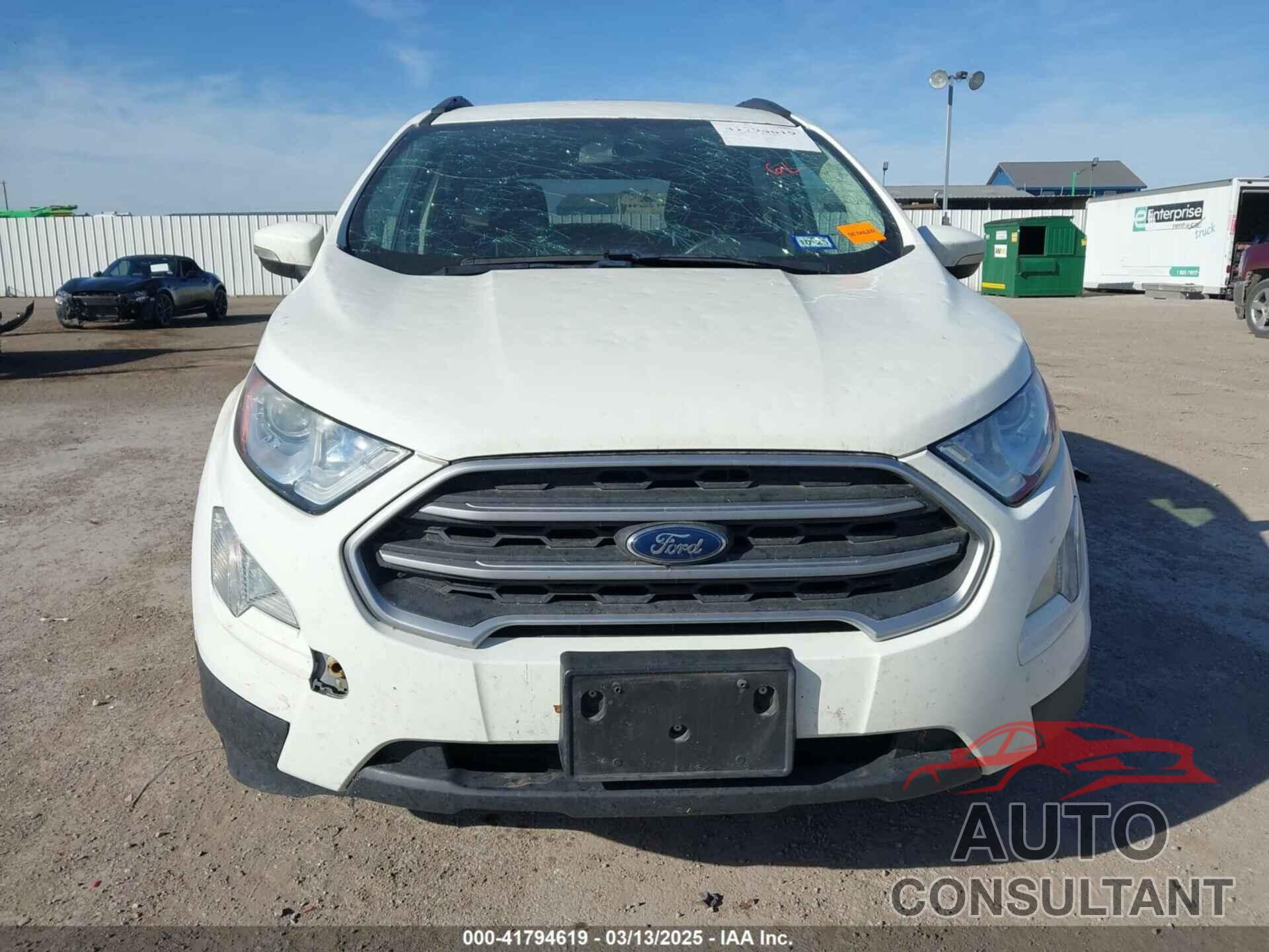 FORD ECOSPORT 2019 - MAJ3S2GE7KC277675