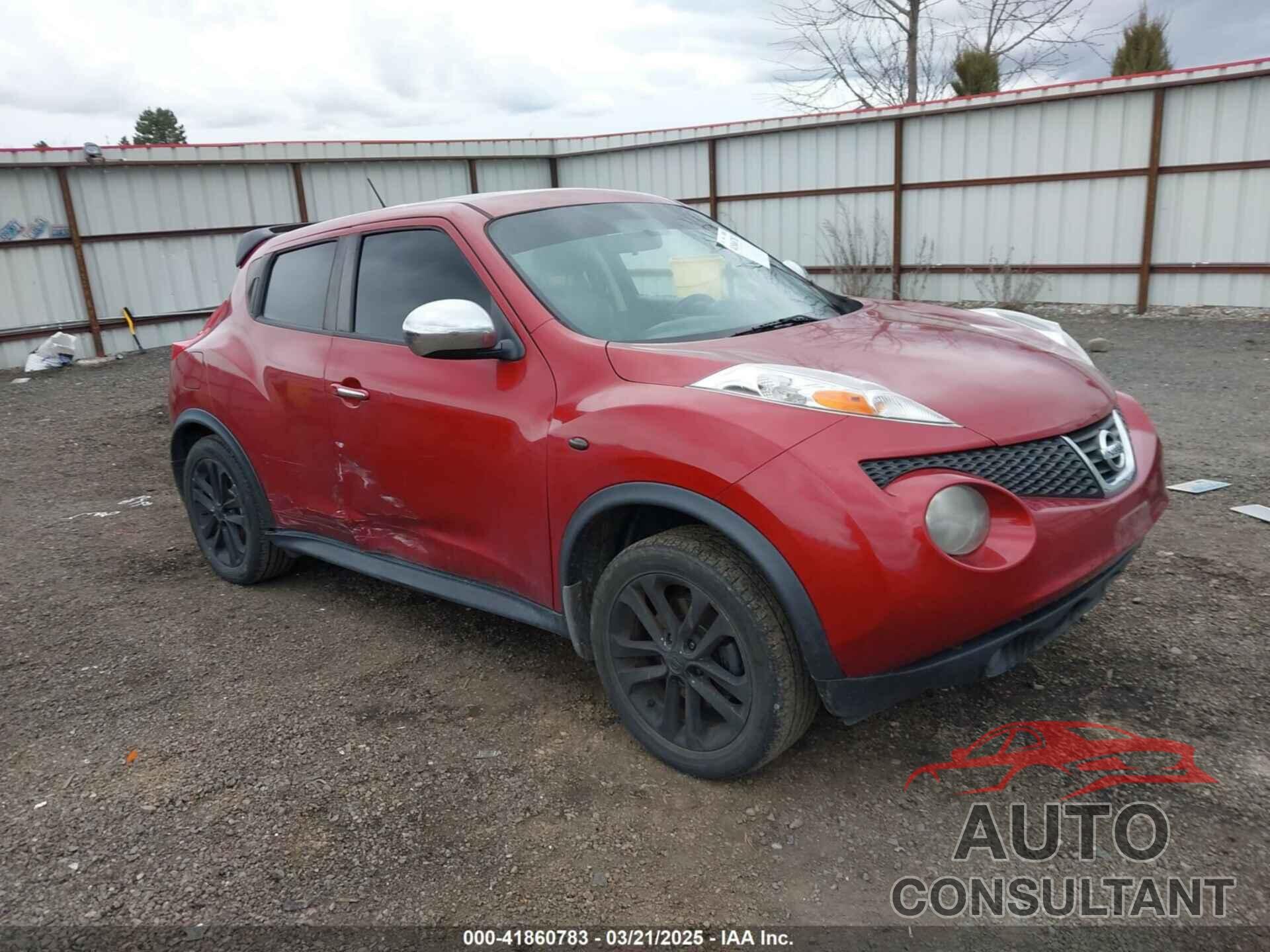 NISSAN JUKE 2012 - JN8AF5MV9CT109196