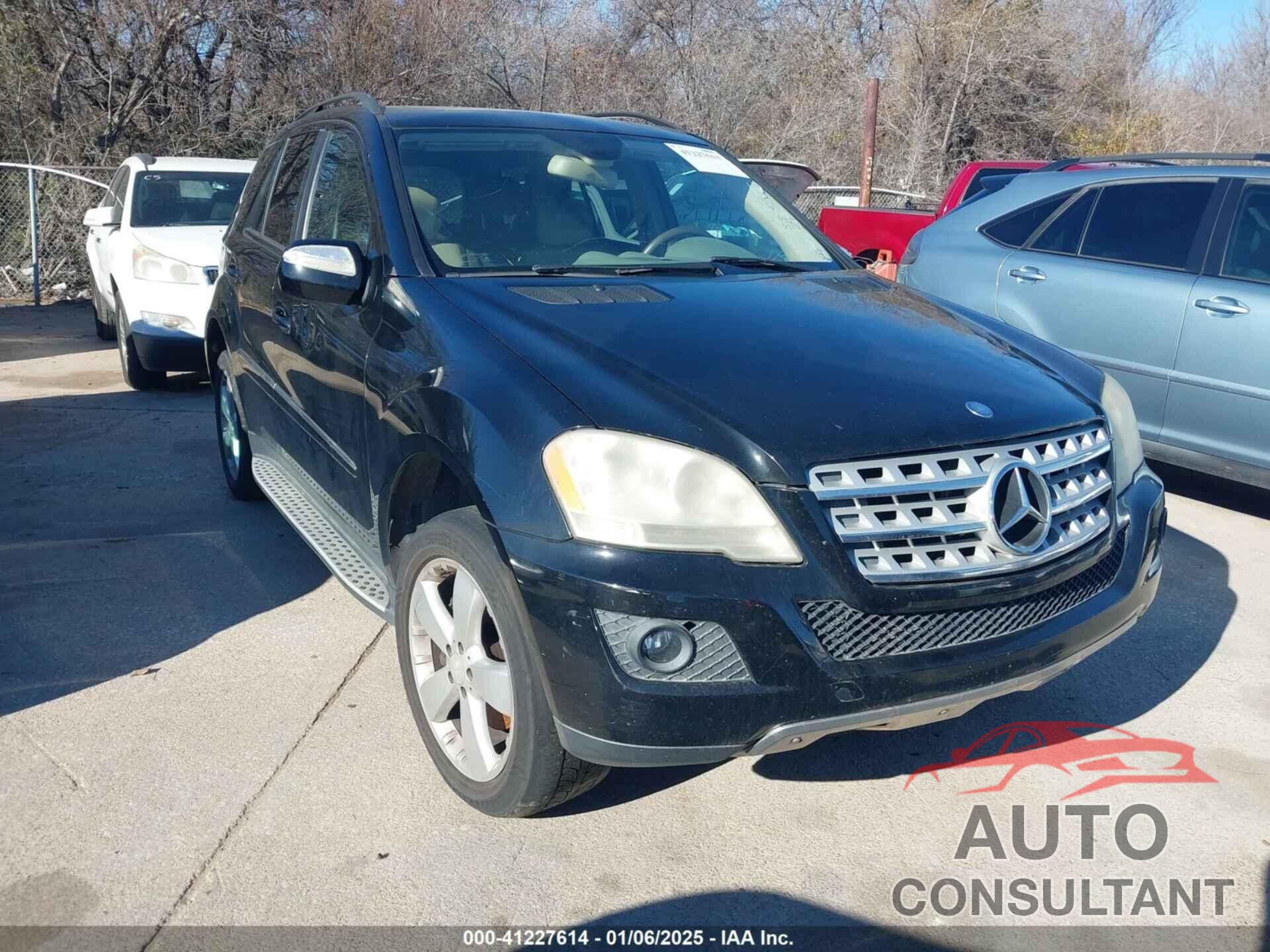 MERCEDES-BENZ ML 350 2009 - 4JGBB86E69A529864