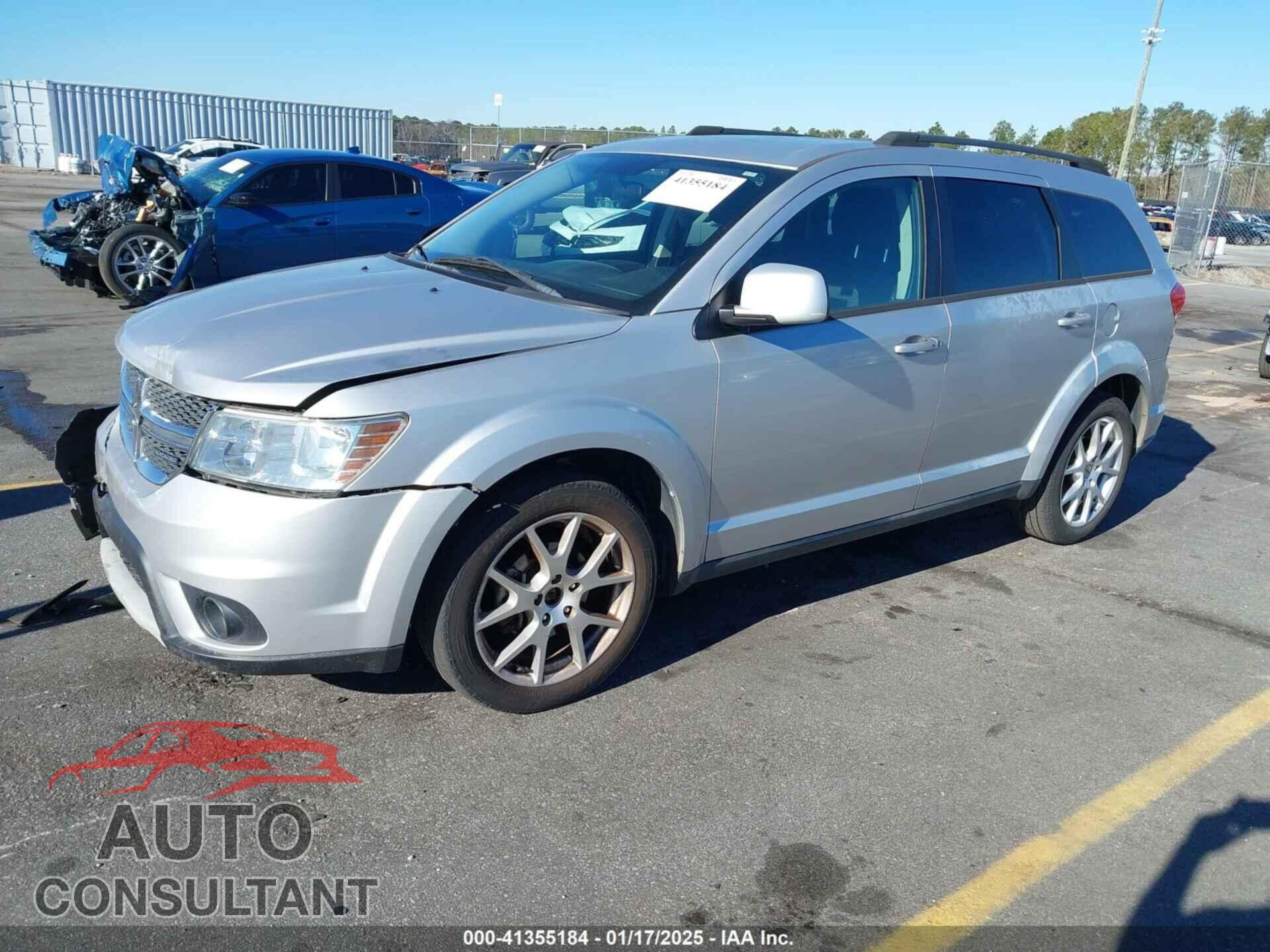 DODGE JOURNEY 2012 - 3C4PDCBG5CT144164