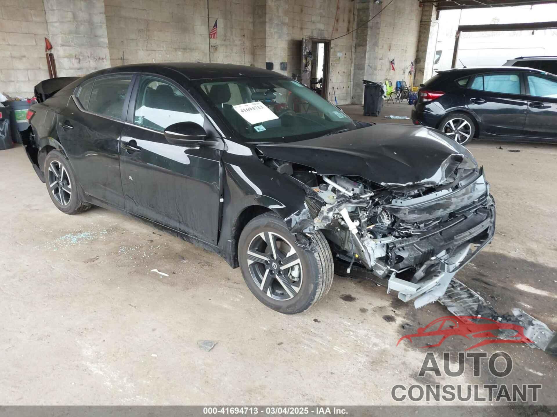 NISSAN SENTRA 2025 - 3N1AB8CV9SY246478