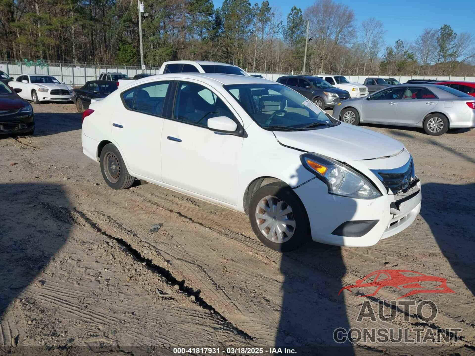 NISSAN VERSA 2017 - 3N1CN7AP0HL842440